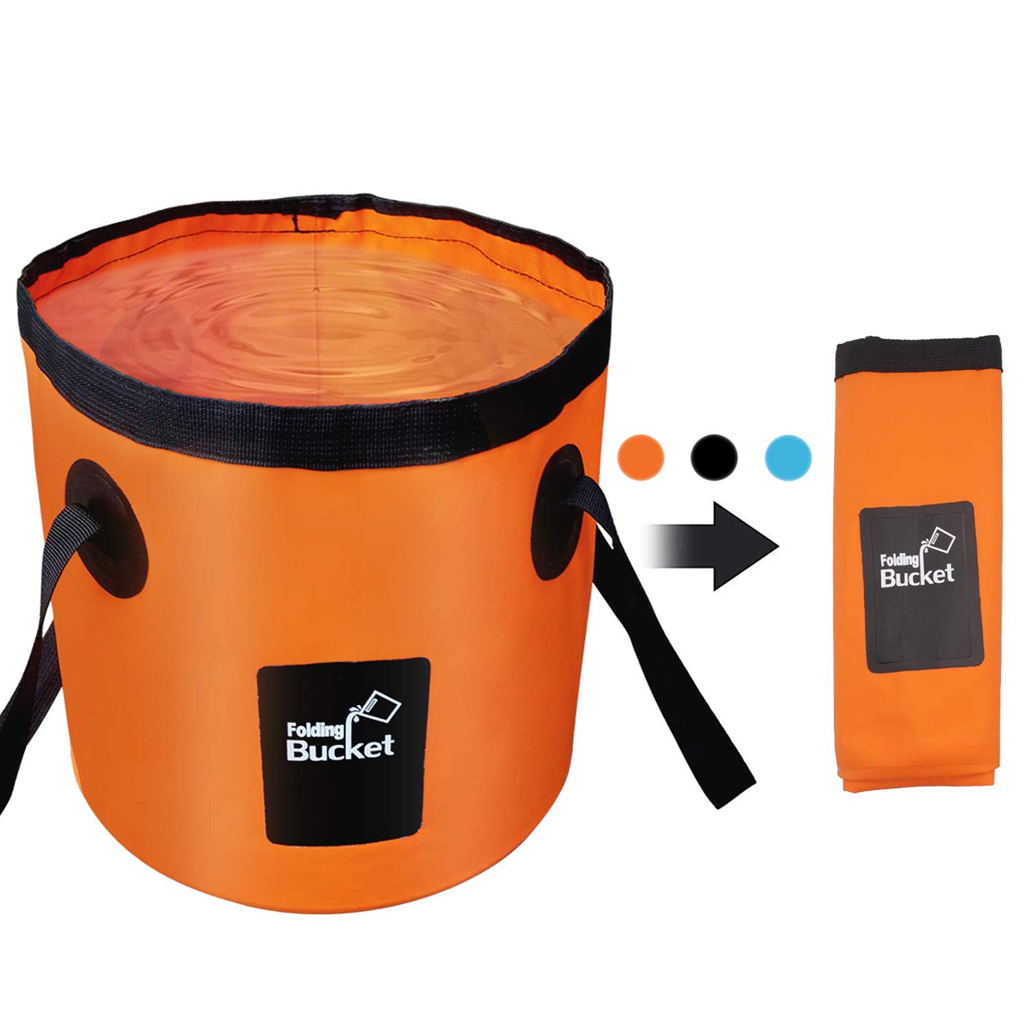 【送料無料】折りたたみ式 バケツ,Pranski 大容量 12L 20L バケツ 釣り用 生活用品 掃除 洗濯 旅行 ア..