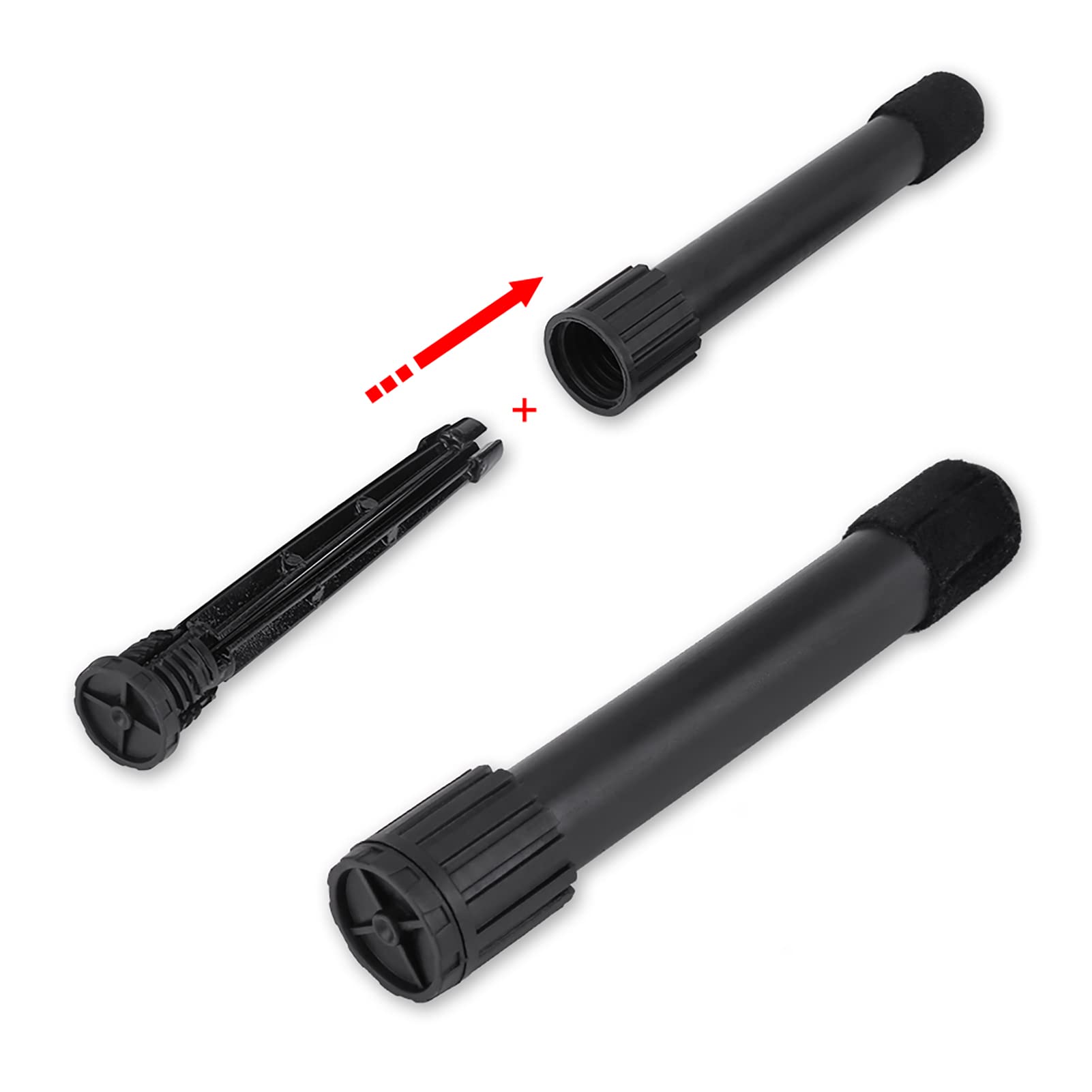 【送料無料】Alomejor フルート立て 管楽器用 スタンド クラリネット 安定感 ポータブル 滑り止め 折りたたみ＆取り外し可能 錆びにくい オーボエスタンド 互換性