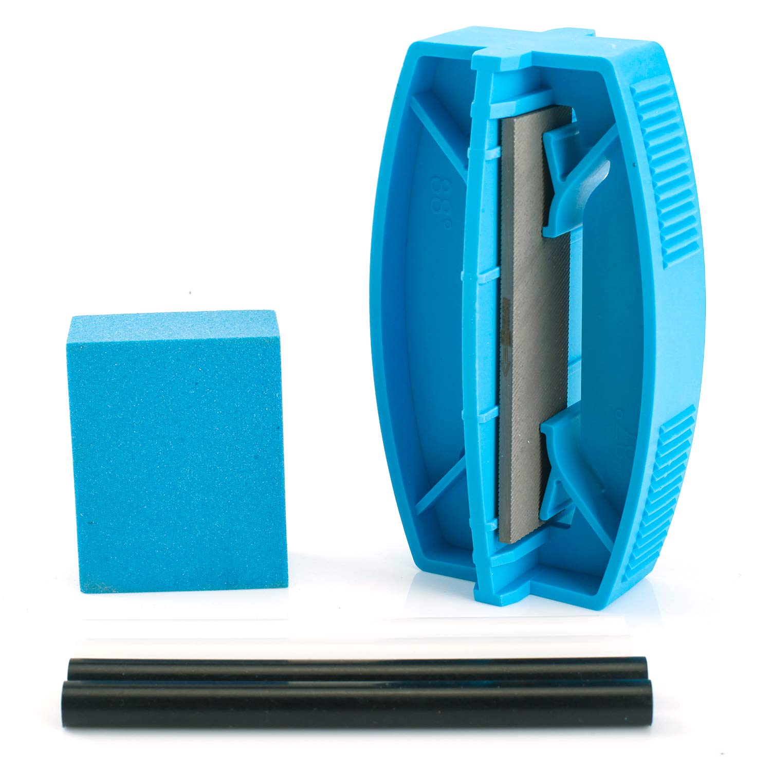 【送料無料】XCMAN完全なベースとサイドベベルファイルケアキット6ウェイエッジチューナー