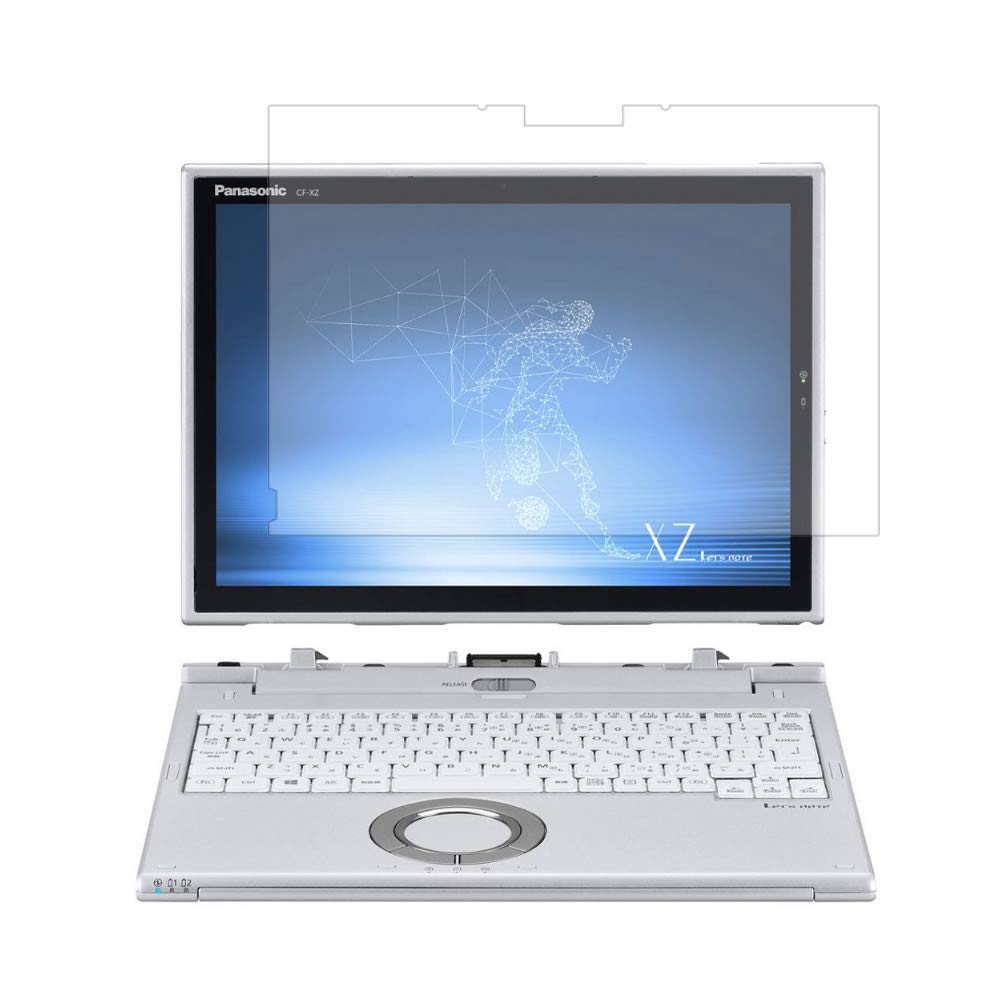 【送料無料】ClearView Panasonic Let'snote XZ6 CF-XZ6 2019年夏モデル 12インチ対応 液晶保護フィルム マット（反射低減）タイプ