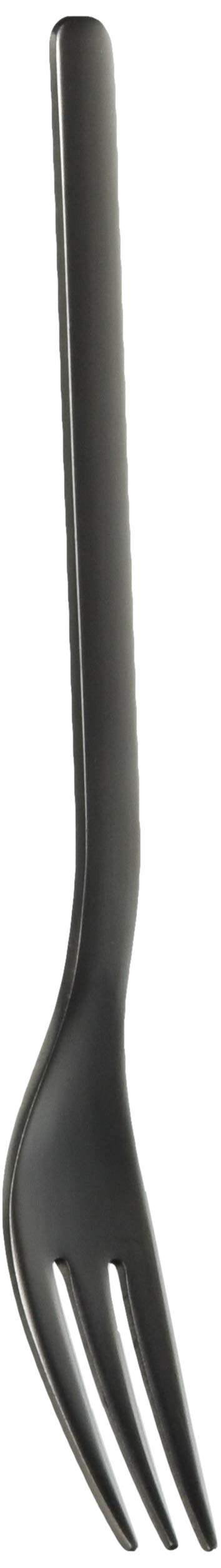 【送料無料】佐藤金属興業 SALUS 機内食カトラリー スモールフォーク 黒酸化発色 日本製