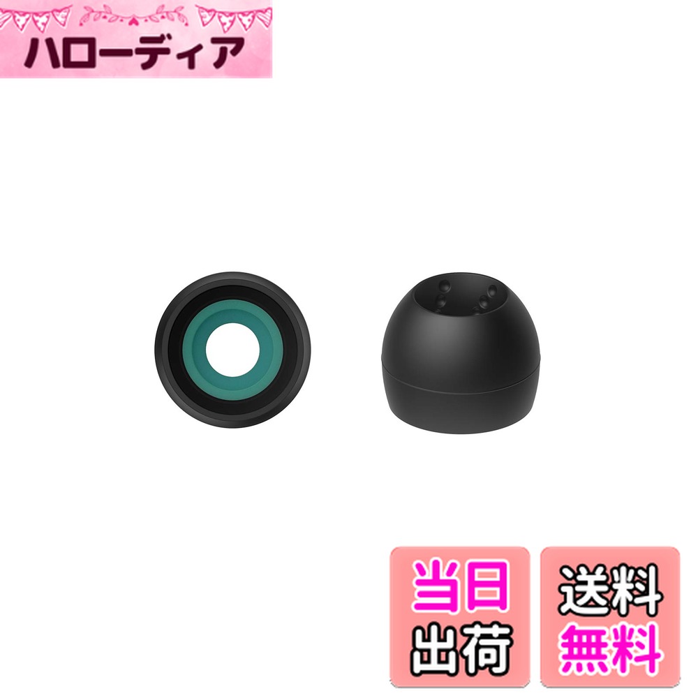 【送料無料】JVCケンウッド JVC EP-FX10MS-B 交換用イヤーピース スパイラルドット++ 4個入り MSサイズ ブラック