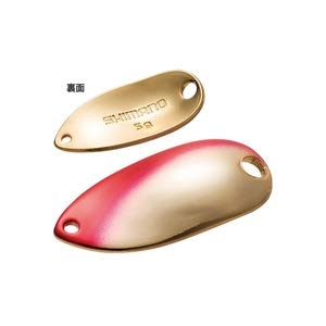 【送料無料】シマノ(SHIMANO) スプーン カーディフ ロールスイマー プレミアムメッキ 0.9g TR-M09R 71T レッドゴールド