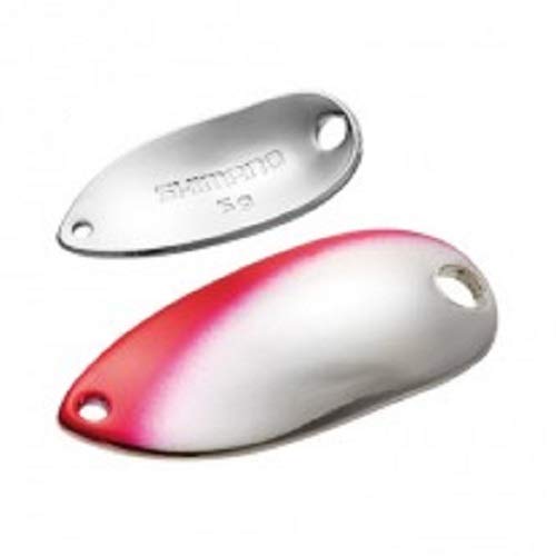 【送料無料】シマノ(SHIMANO) スプーン カーディフ ロールスイマー プレミアムメッキ 5.0g TR-M50R 78T レッドシルバー