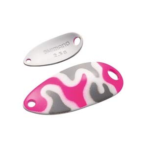 【送料無料】シマノ(SHIMANO) スプーン カーディフ ロールスイマー カモエディション 1.8g TR-C18R 22T ミリタリーピンク