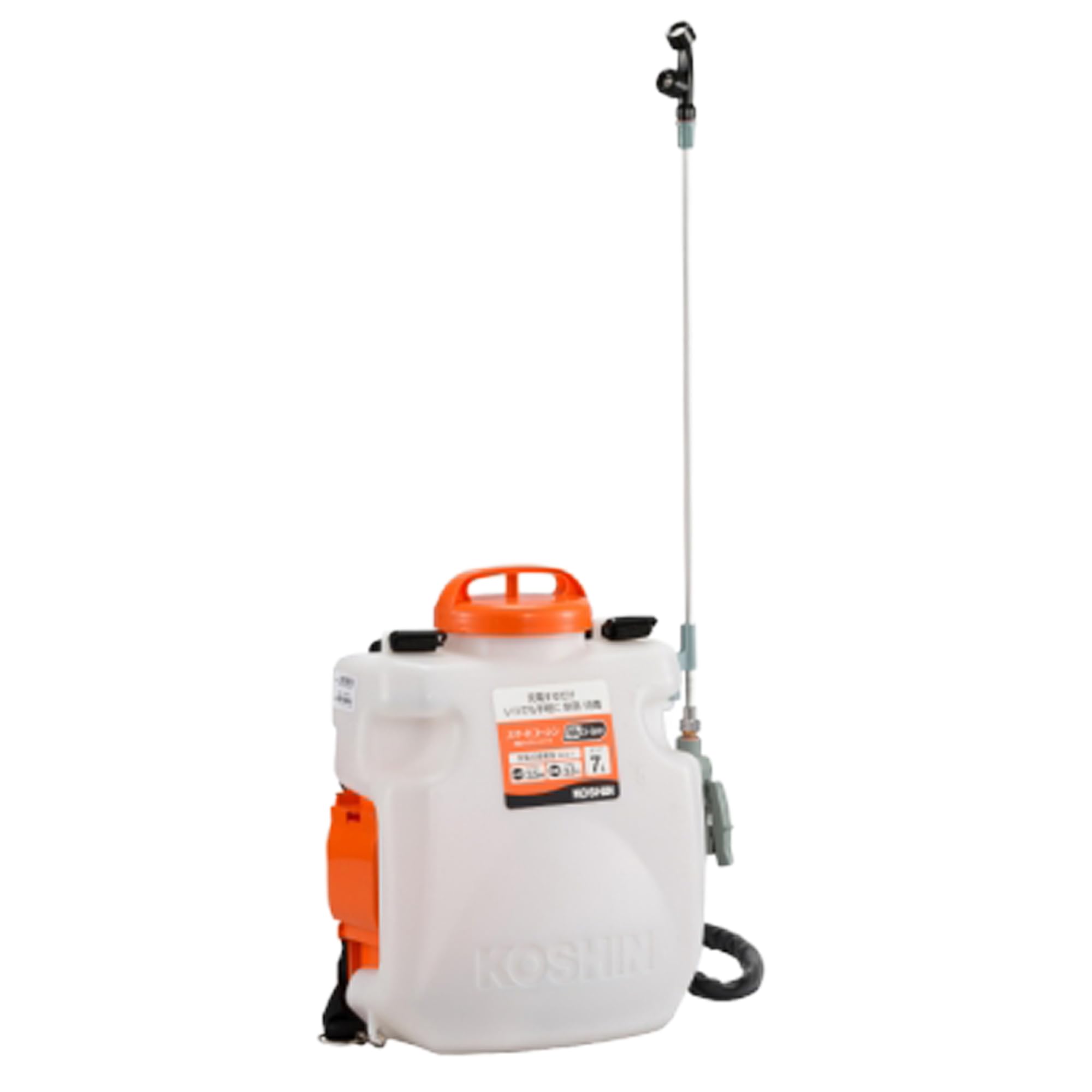 【送料無料】工進(KOSHIN) 18V 2.0Ah 充電式 噴霧器 タンク 7L SLS-7N ダイヤフラム ポンプ 背負い 消..