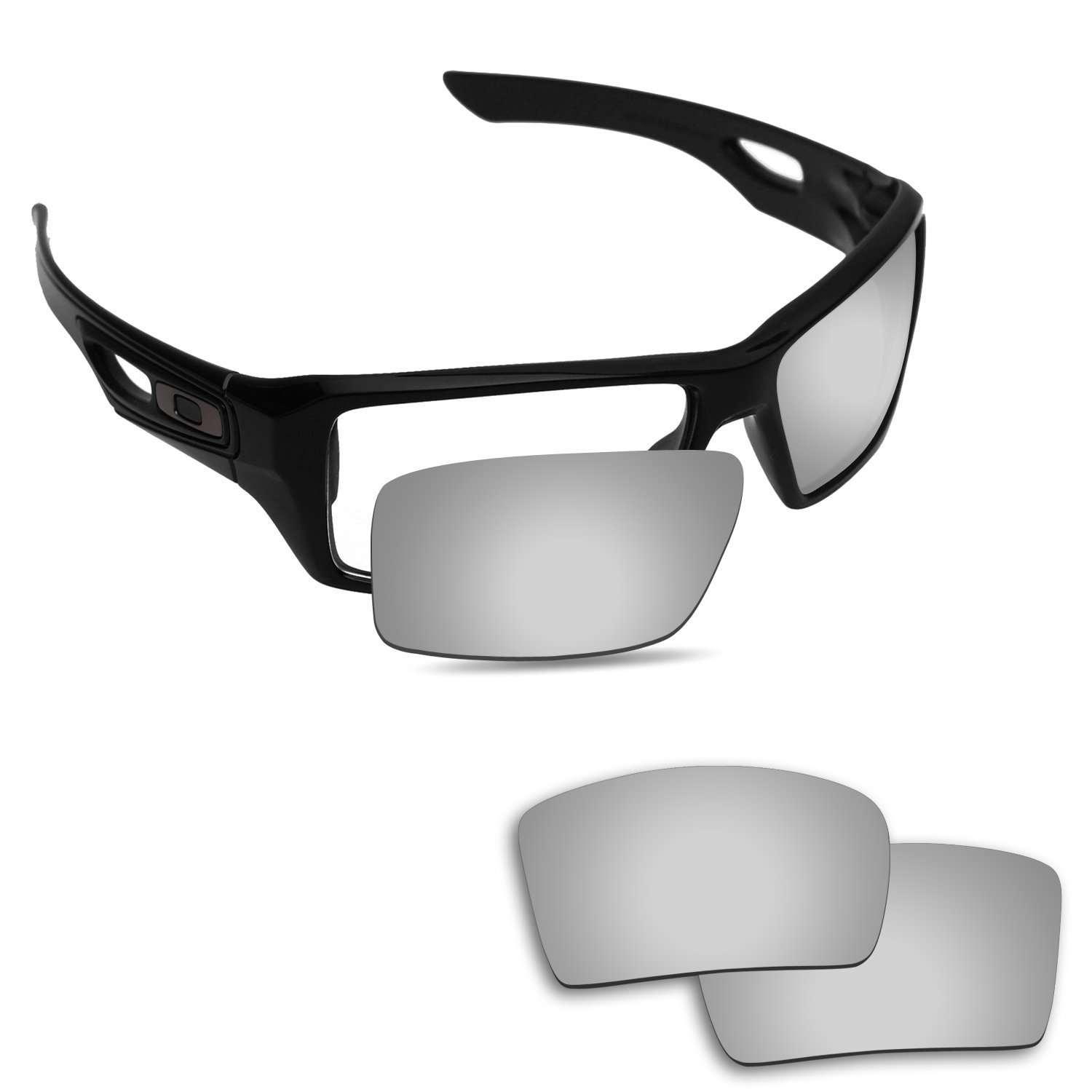 【送料無料】塩水防止 Oakley Eyepatch 2(Eyepatch 1) 交換用レンズ 偏光 マルチオプション