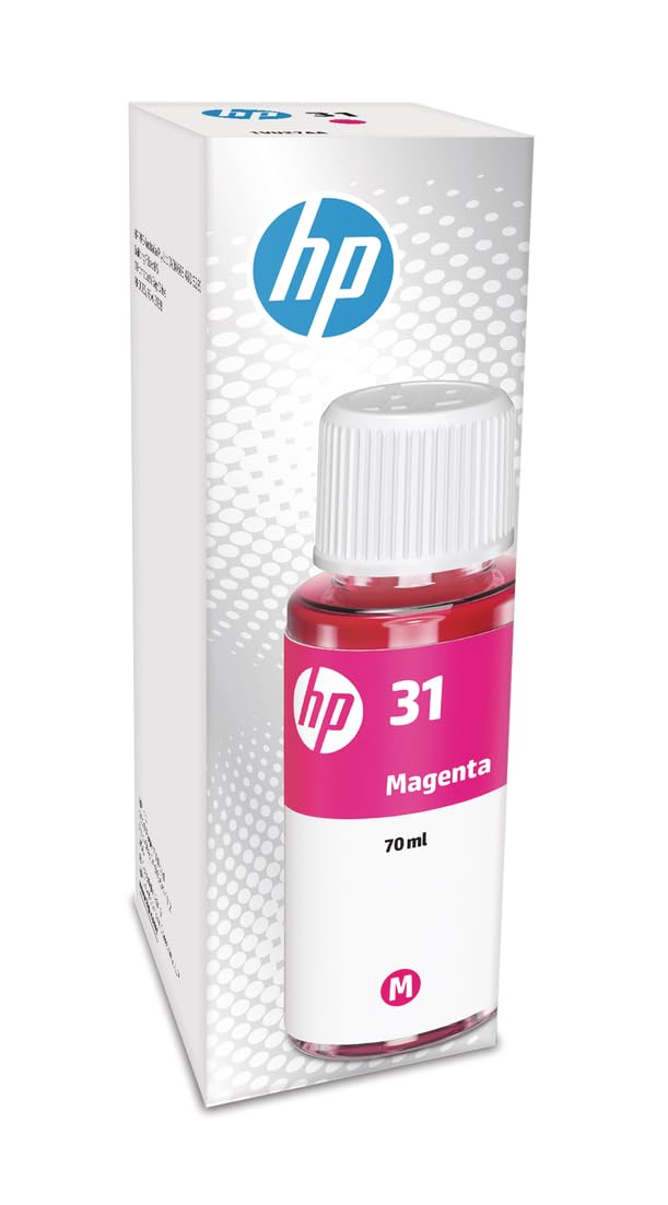 【送料無料】ヒューレット・パッカード(HP) HP 31 純正 インクボトル マゼンタ HP Smart Tank 替えボト..
