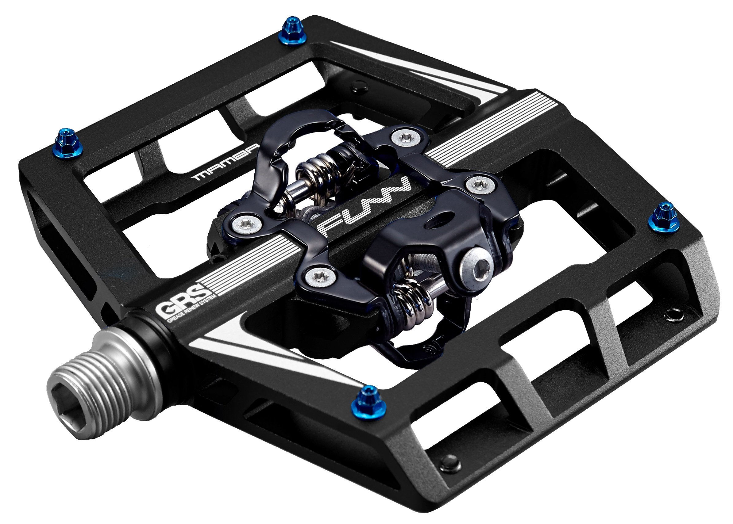 【送料無料】Funn(ファン) マンバ(Mamba) クリップレス ペダル セト、スプリングメカニズム、両面クリ..