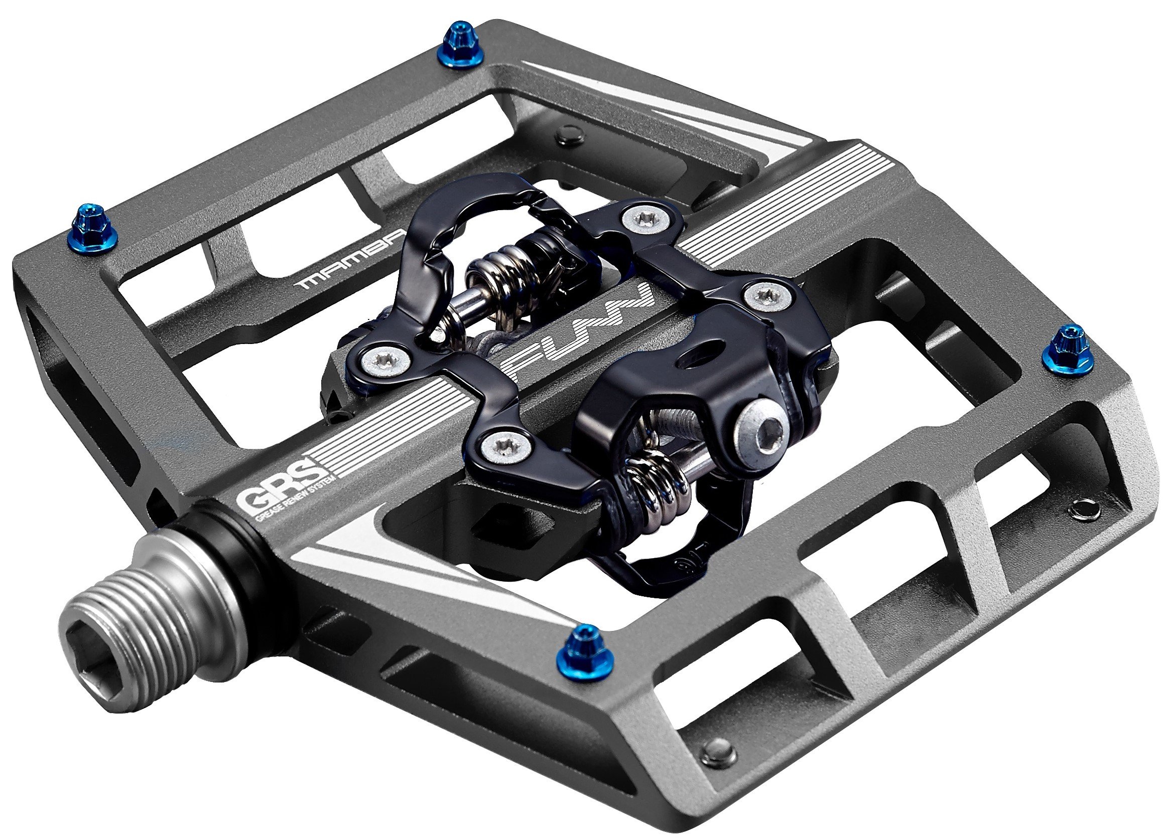 【送料無料】Funn(ファン) マンバ(Mamba) クリップレス ペダル セト、スプリングメカニズム、両面クリ..