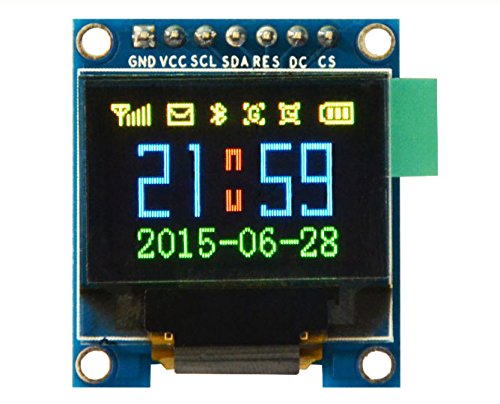 【送料無料】KKHMF 0.95 SPI インチカラー OLED モニタモジュール For Arduino