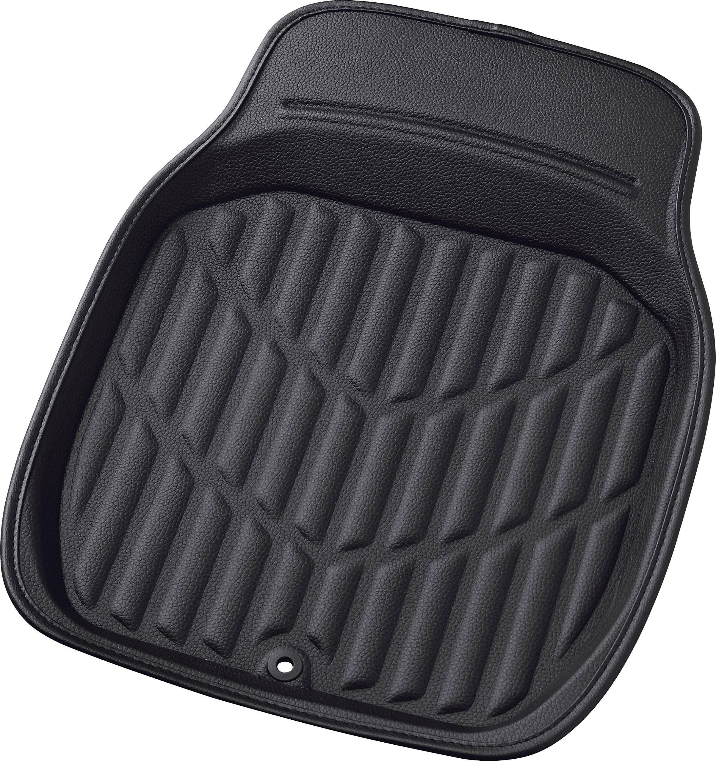 【送料無料】ボンフォーム(BONFORM) カーマット 3Dレザーマット 普通車 フロント1枚 防水 丸洗いOK ズ..