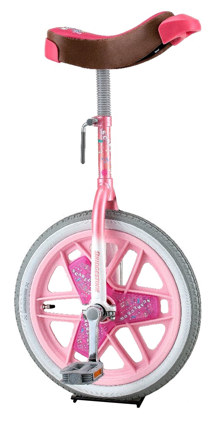 【送料無料】ブリヂストン(BRIDGESTONE) スケアクロウ 一輪車 小学生 子供 ピンク 16インチ スタンド付き ギフト SCW16 P1342 A00...