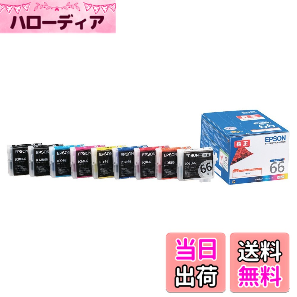 【送料無料】エプソン 純正 インクカートリッジ 紅葉 IC9CL66 9色パック