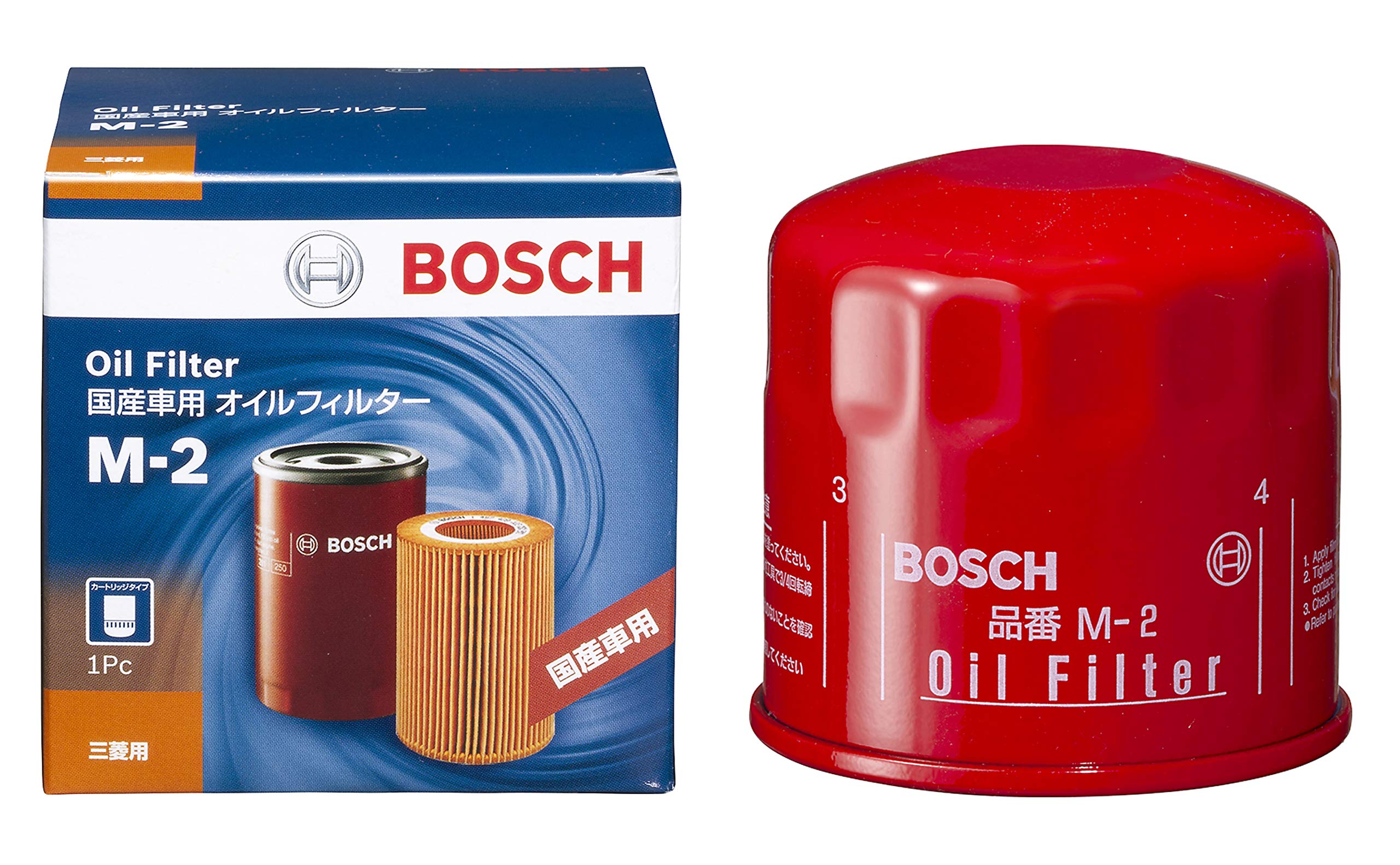 【送料無料】BOSCH(ボッシュ) 国産車用 オイルフィルター 三菱 ホンダ 等 M-2