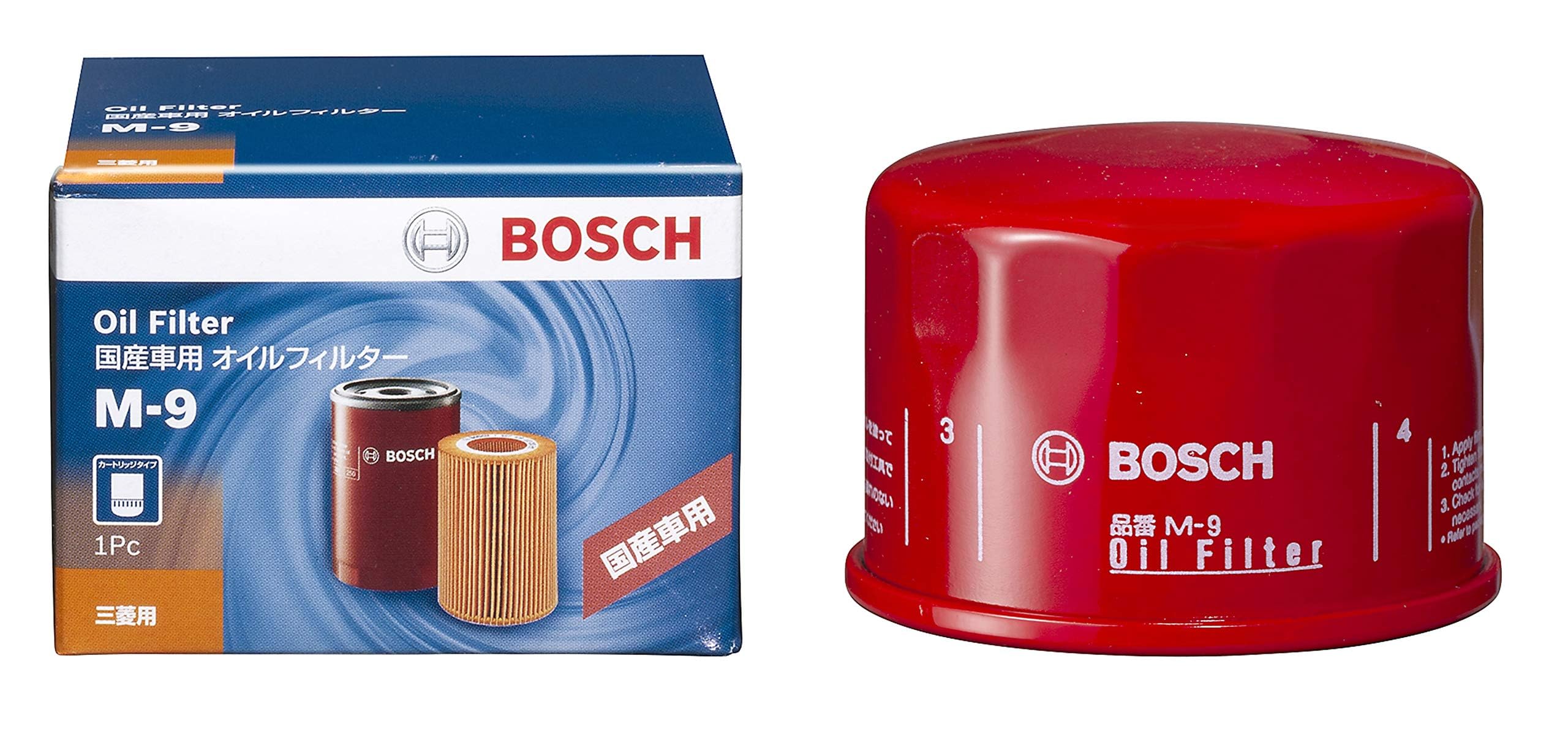 【送料無料】BOSCH(ボッシュ) 国産車用 オイルフィルター 三菱 日産 等 M-9