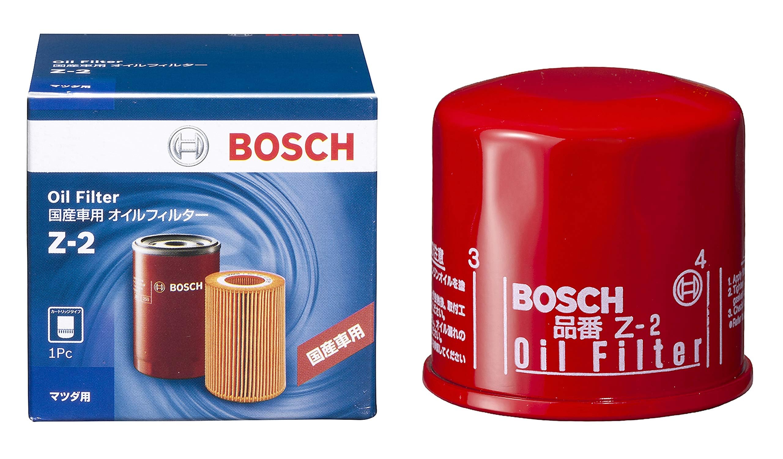 【送料無料】BOSCH(ボッシュ) 国産車用 オイルフィルター マツダ スバル 等 Z-2