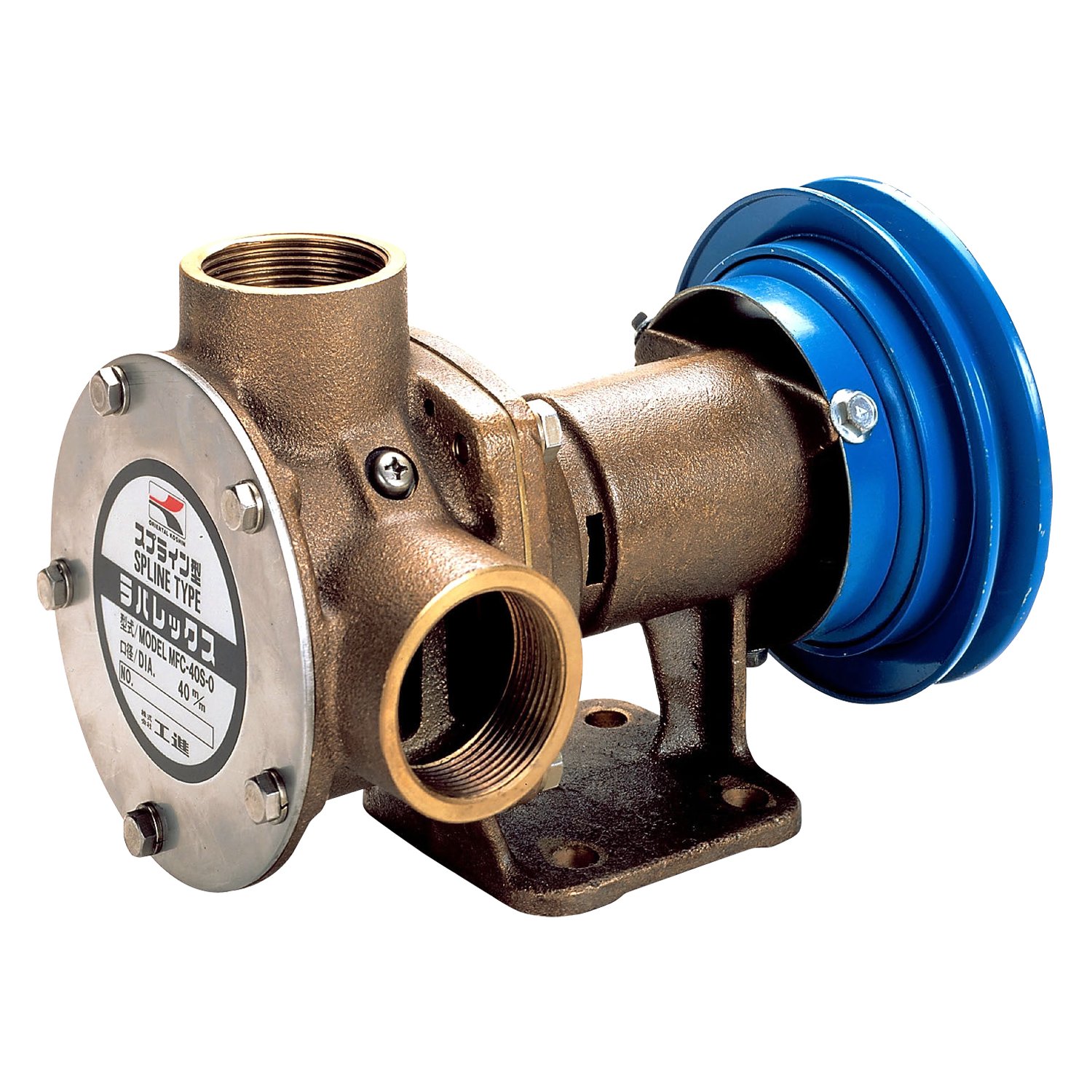 【送料無料】工進(KOSHIN) 船舶用ポンプ ラバレックスポンプ [クラッチ付] MFC-4024S