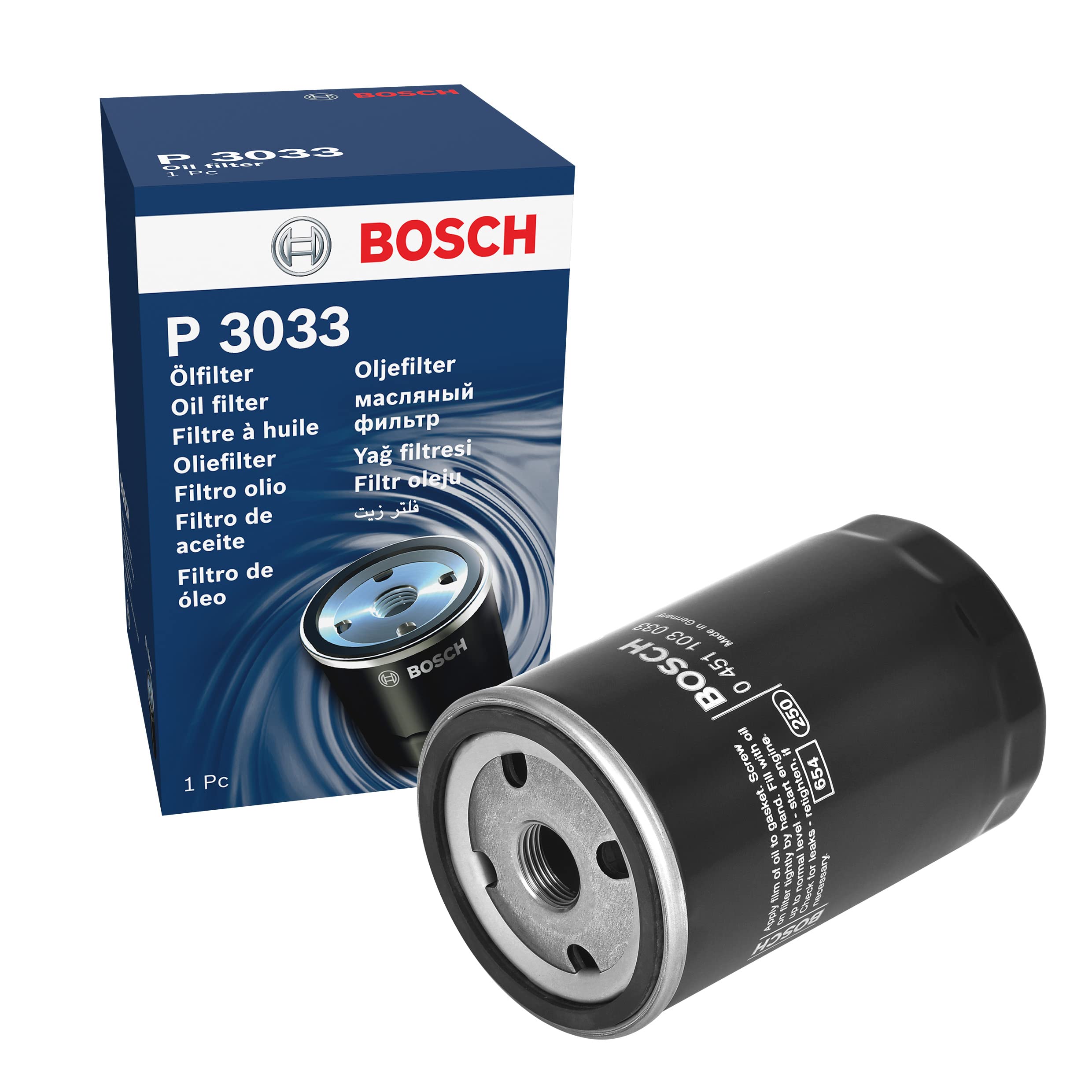 【送料無料】BOSCH(ボッシュ)/オイルフィルター 品番：451103033