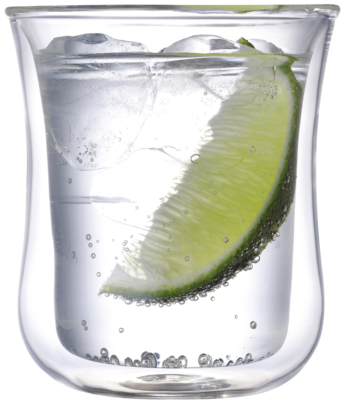 【送料無料】iwaki(イワキ) 耐熱ガラス ダブルウォールグラス Airグラス 230ml K405 クリア