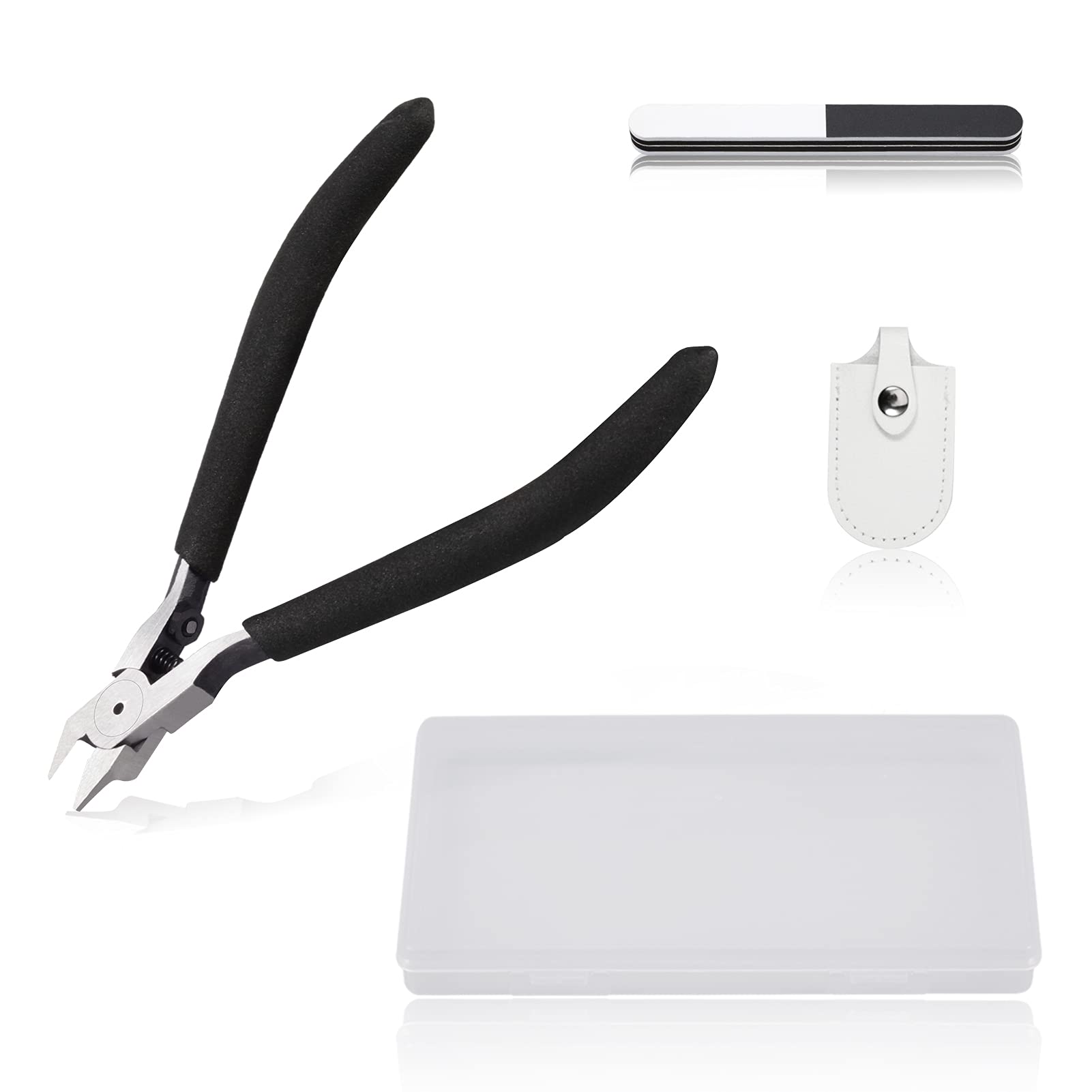 【送料無料】LEONTOOL プラモデル用ニッパー 模型用ニッパー 片刃ニッパー メンテナンス 薄刃ニッパー プラモデル工具セット ゲート ニッパー 模型ニッパー ケース プラスチック ゲート専用 精密作業