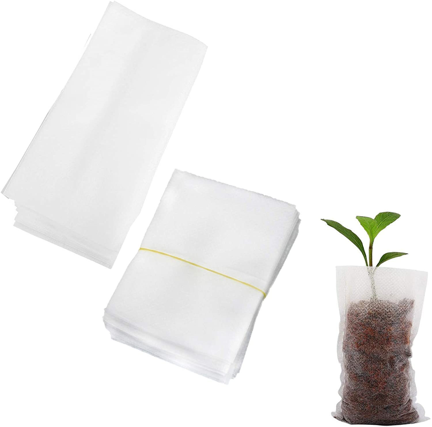 【送料無料】【BEAUTY PLAYER】不織布プランター 不織布苗ポット 100個 育苗ポット セルトレイ プラン..