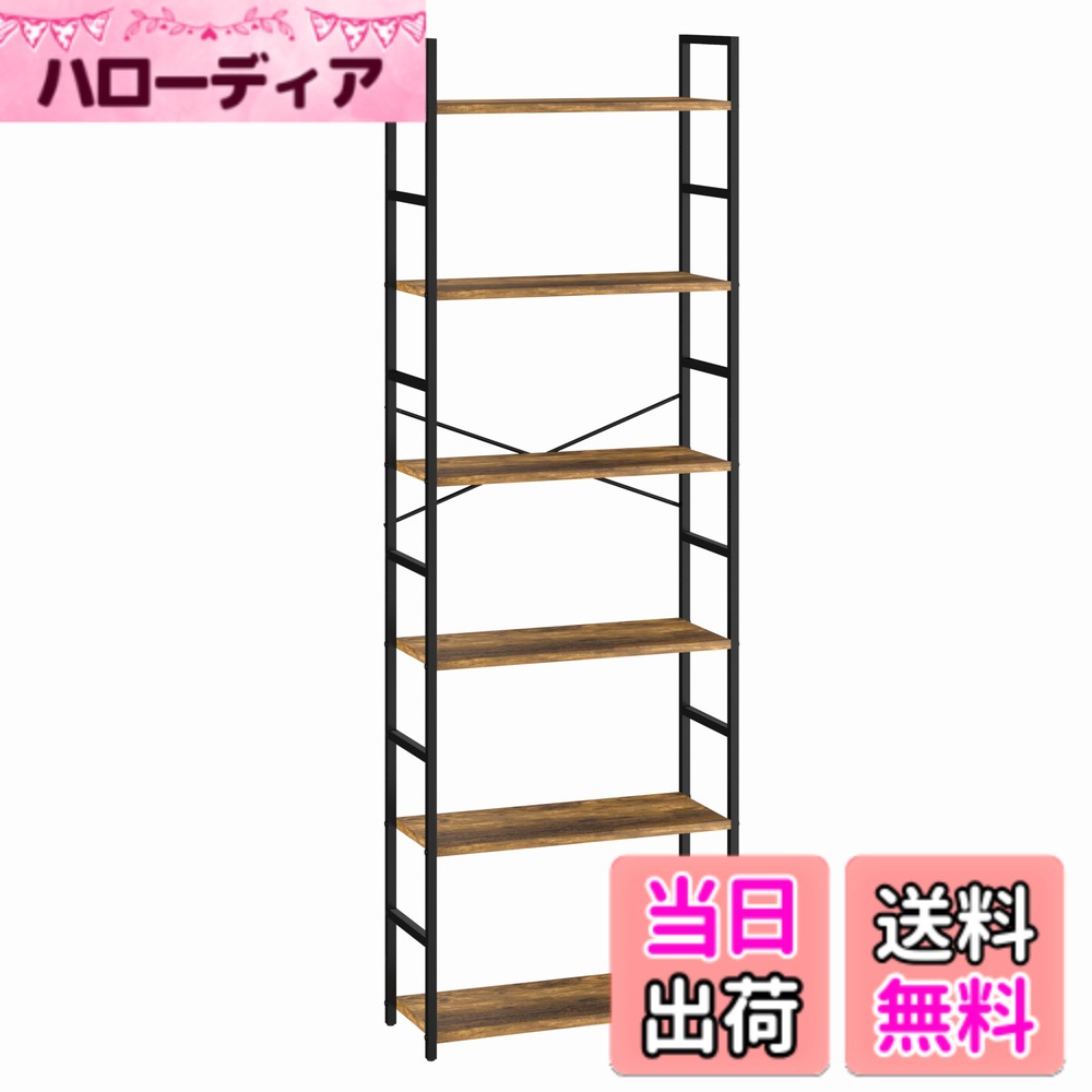 【送料無料】XINYF 棚 ラック おしゃれ 棚 スリム棚 ラック 棚 スリム シェルフ ラック 本棚 スリム B6..