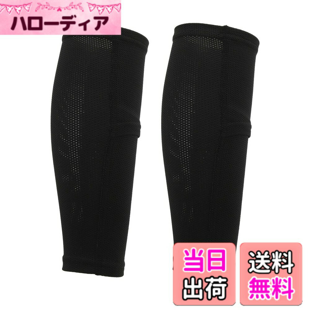 【送料無料】Ongwan サッカースリーブストッキング ソックス ポケット式 すね当て シンガード 挿入 固定用 滑り止め 通気性 快適着用 筋肉緊張緩和 弾性設計 ナイロン製 1ペア (M)