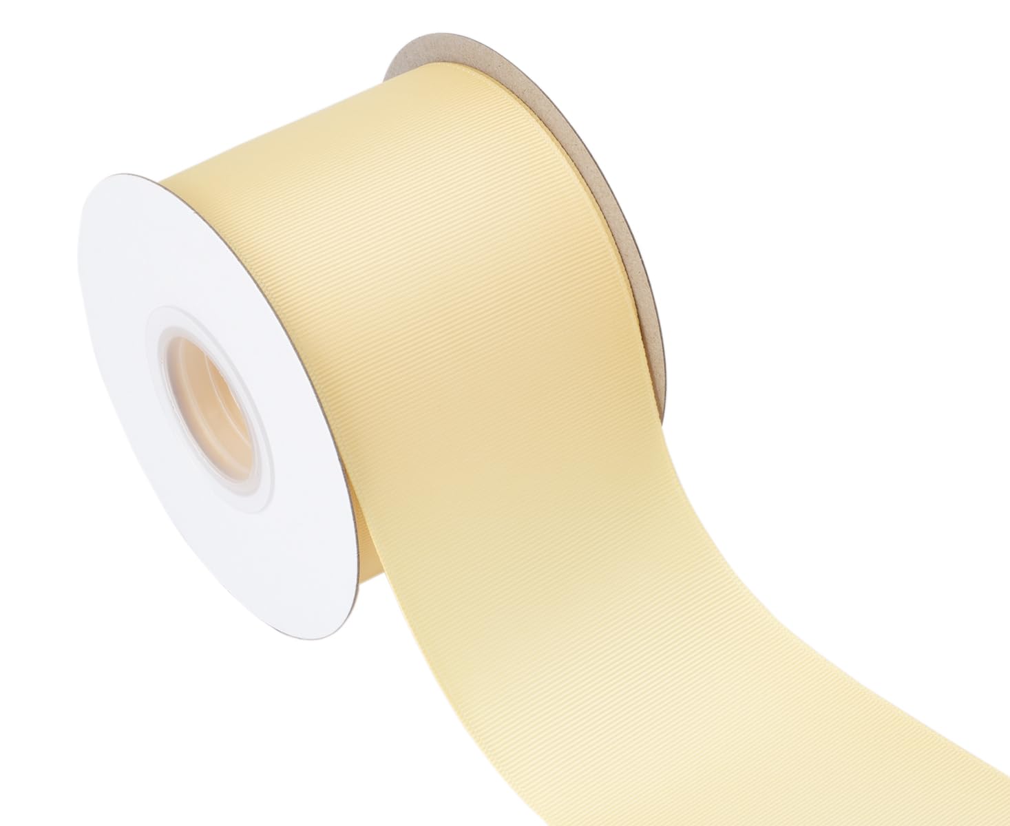 【送料無料】AVANAVA 幅75mm ポリエステル グログラン リボン 縦長22M #614.シャモア