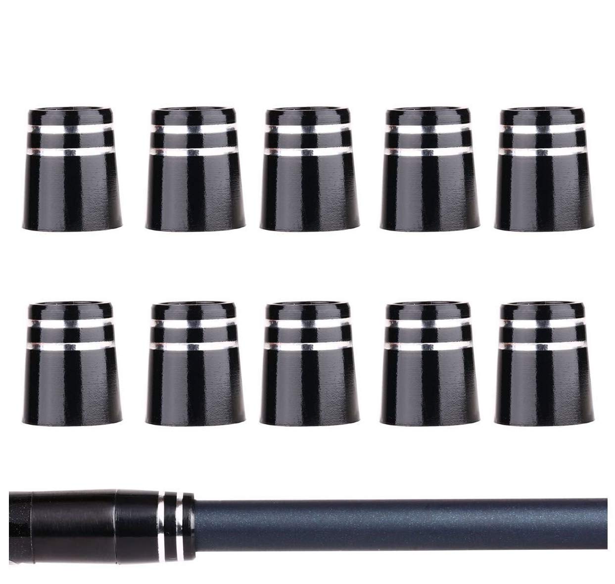 【送料無料】ゴルフフェルール 10個入り スリーブ用ソケット リシャフト 部品 335TIP (335tip)