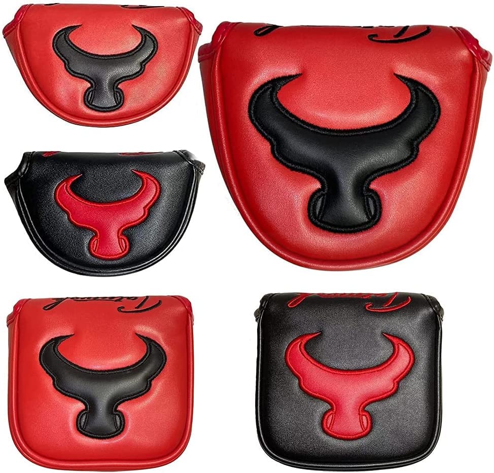 【送料無料】パターカバー ゴルフヘッドカバー マレット用 小型マレット用 オデッセイ2ボール・テーラ..