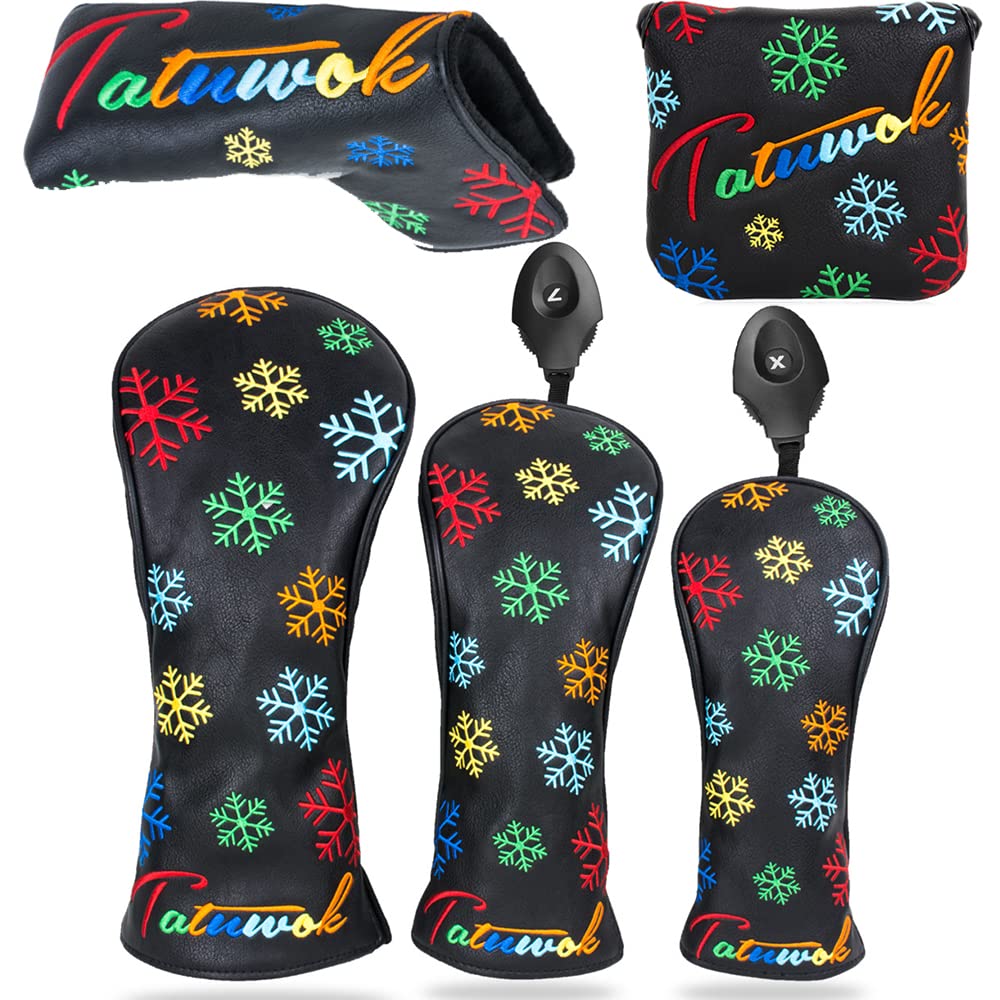 商品情報商品の説明雪の花 ゴルフヘッドカバー ウッド用カバー ドライバー440cc 460cc用カバー ユーティリティ UT用カバー パターカバー マレット用 ピンタイプ用 防水仕様 変換ダグ付 雪の花 単品主な仕様 材料は高品質のPUレザーで、しっかりクラブヘッドを保護でき 新しいデザイン、防水タイプ 材質：高級PUレザー 商品内容：カバー1点ドライバー用 460cc 440cc対応、 ウッド用 3、5、7、X番の変換ダグ付き、 ユーティリティ用　変換ダグ付きピンタイプ用 スコッティーキャメロン オデッセイ適合パターカバー ピンタイプ用 着脱もカンタン！ ふわふわのクッションで衝撃からクラブを保護。 内側は柔らかいボア素材になっていますので、大切なパターを傷や汚れから守ります。 材質：高級PUレザーマレット用 マグネット式の開閉で、ヘッドの出し入れが簡単です！ 厚手のスポンジでヘッドを保護します。 内側は柔らかいボア素材になっていますので、大切なパターを傷や汚れから守ります。 マレット用 マグネットタイプ オデッセイ 2ボールにも対応 サイズ(約)：入り口幅約13cm奥行き約11.5cmx厚さ約3cm 材質：高級PUレザー