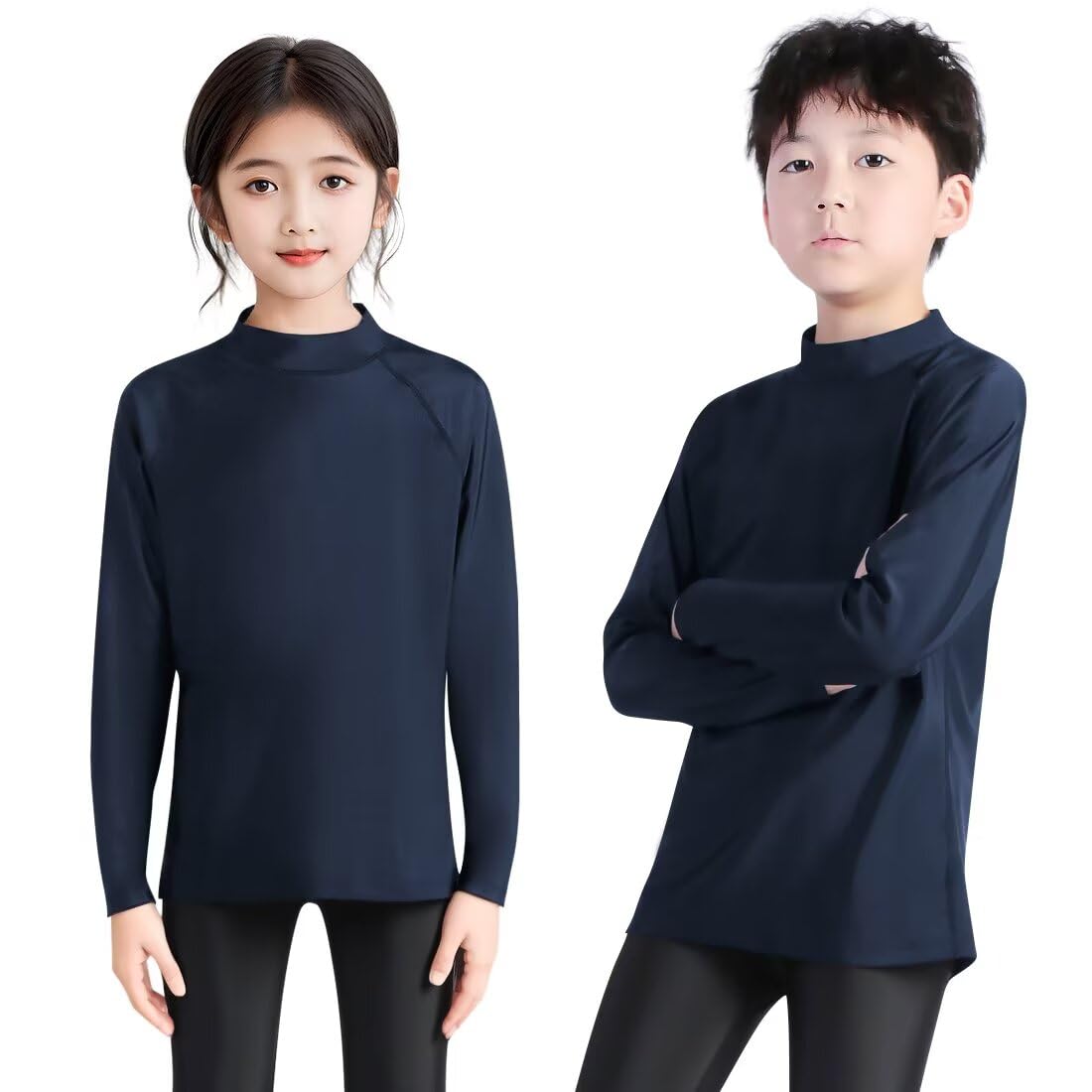 【送料無料】[Rovidorx] ラッシュガード キッズ 水着 長袖 tシャツ 男の子 女の子 子供 ジュニア 男女..