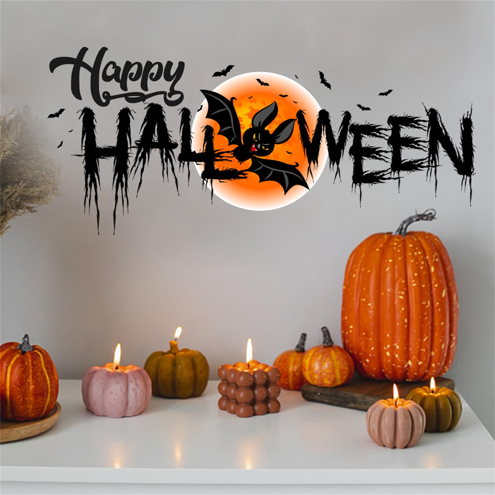 【送料無料】HOTIYOK ハロウィーン 英語キャラクター ハロウィーン シール コウモリ レッドム ...