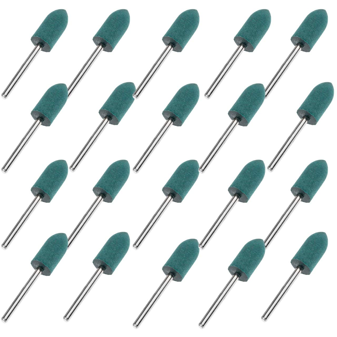 【送料無料】Copeflap ゴム砥石 2.35 20本 軸付き砥石 リューター ラバー砥石 研磨 ルーター ビット ハ..