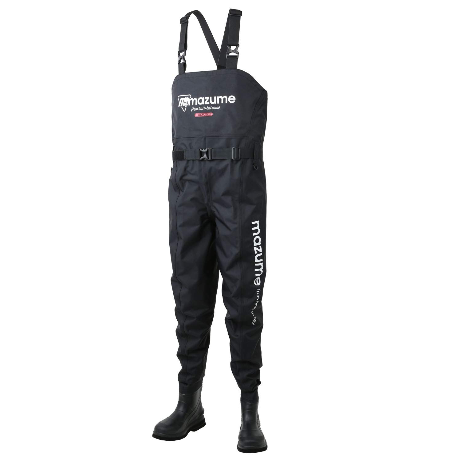 【送料無料】マズメ(Mazume) ゲームウェーダー Ver.2 タイドマニア(フェルトスパイク/つま先・カカトのみ) ブラック LL MZBF-554-03