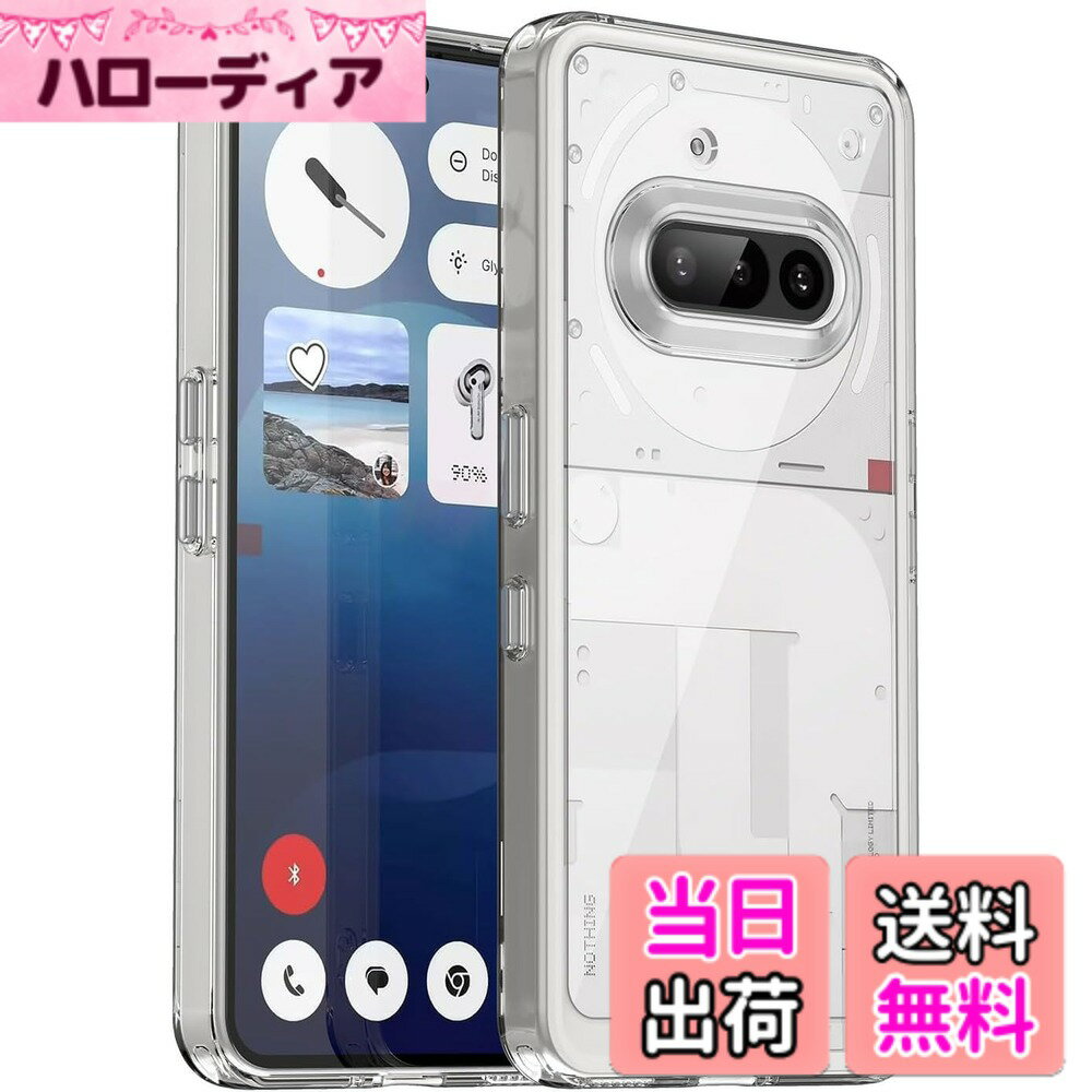 乐天商城 - 【送料無料】For Nothing phone 3a ケース クリア TPU+PC素材 耐衝撃 衝撃吸収 全面保護 カメラ保護 薄型 軽量 Greerass ソフトカバー 滑り止め 黄ばみ防止 指紋防止 透明 耐久 インストール簡単