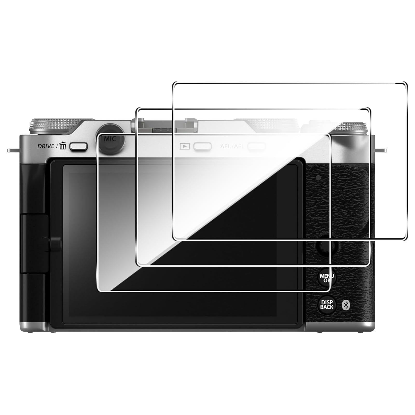 【送料無料】【3枚入り】対応 X-M5 ガラスフィルム 強化ガラス Greerass 硬度9H 傷つけ防止 超高透過率 疎水疎油 指紋汚れ防止 全面保護 耐衝撃 飛散防止 高感度タッチ 気泡ゼロ 自動吸着 貼り付け簡単 X-M5 用 保護フィルム
