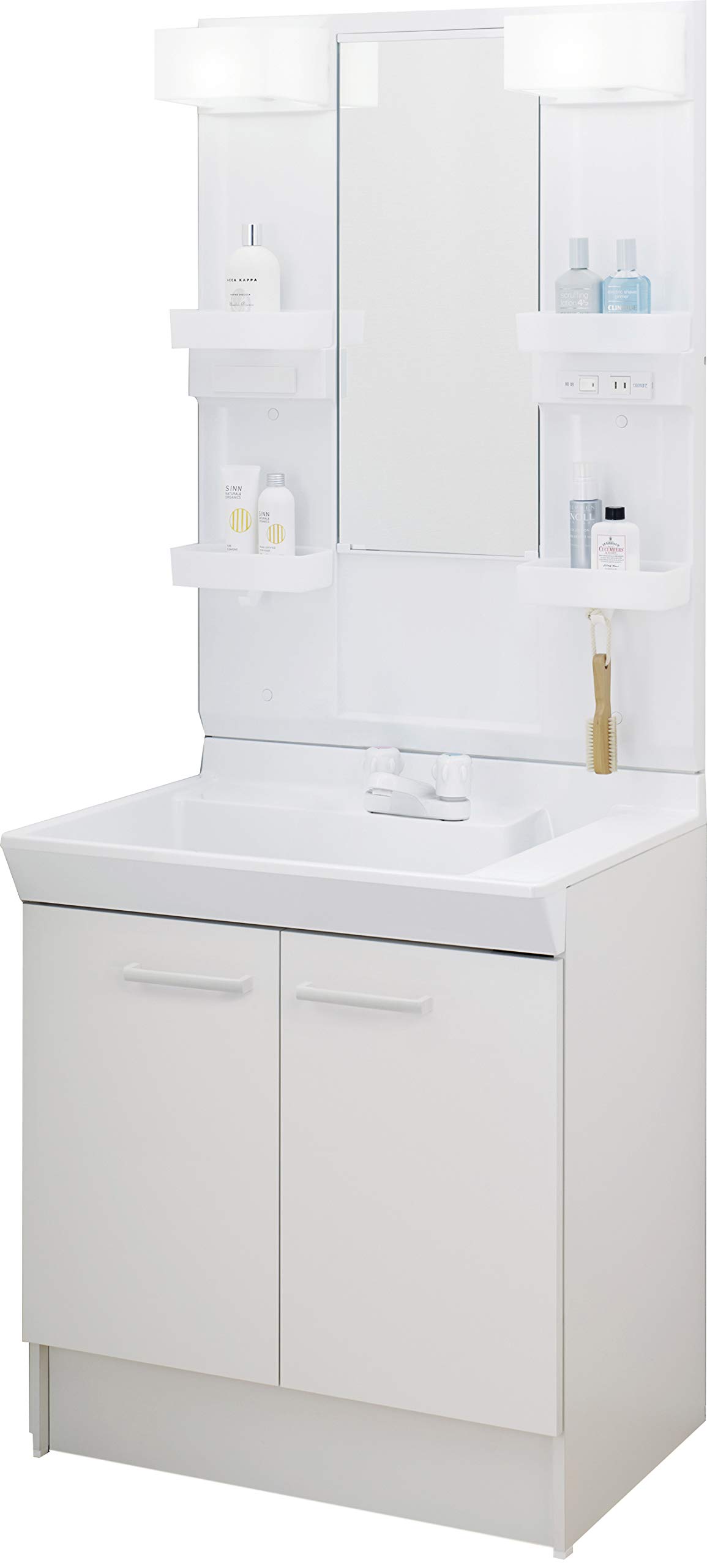 ������̵����LIXIL(�ꥯ����) INAX ���̲����� ���å� V1���꡼�� 2�ϥ�ɥ뺮����� �⥿���� �����ϻ��� �ۥ磻�� �ָ�750mm V1N1-7...