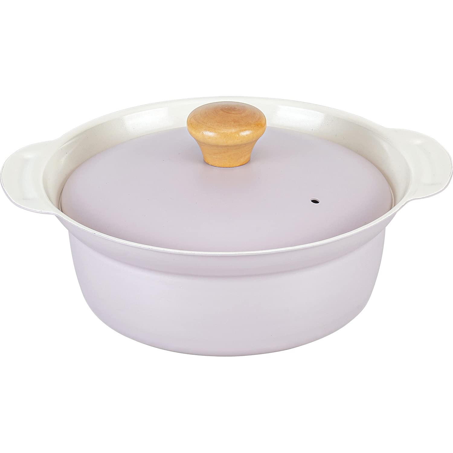 【送料無料】和平フレイズ 卓上鍋 18cm パープル 1~2人用 軽い 小さいサイズ セラミック加工 IH・ガス..