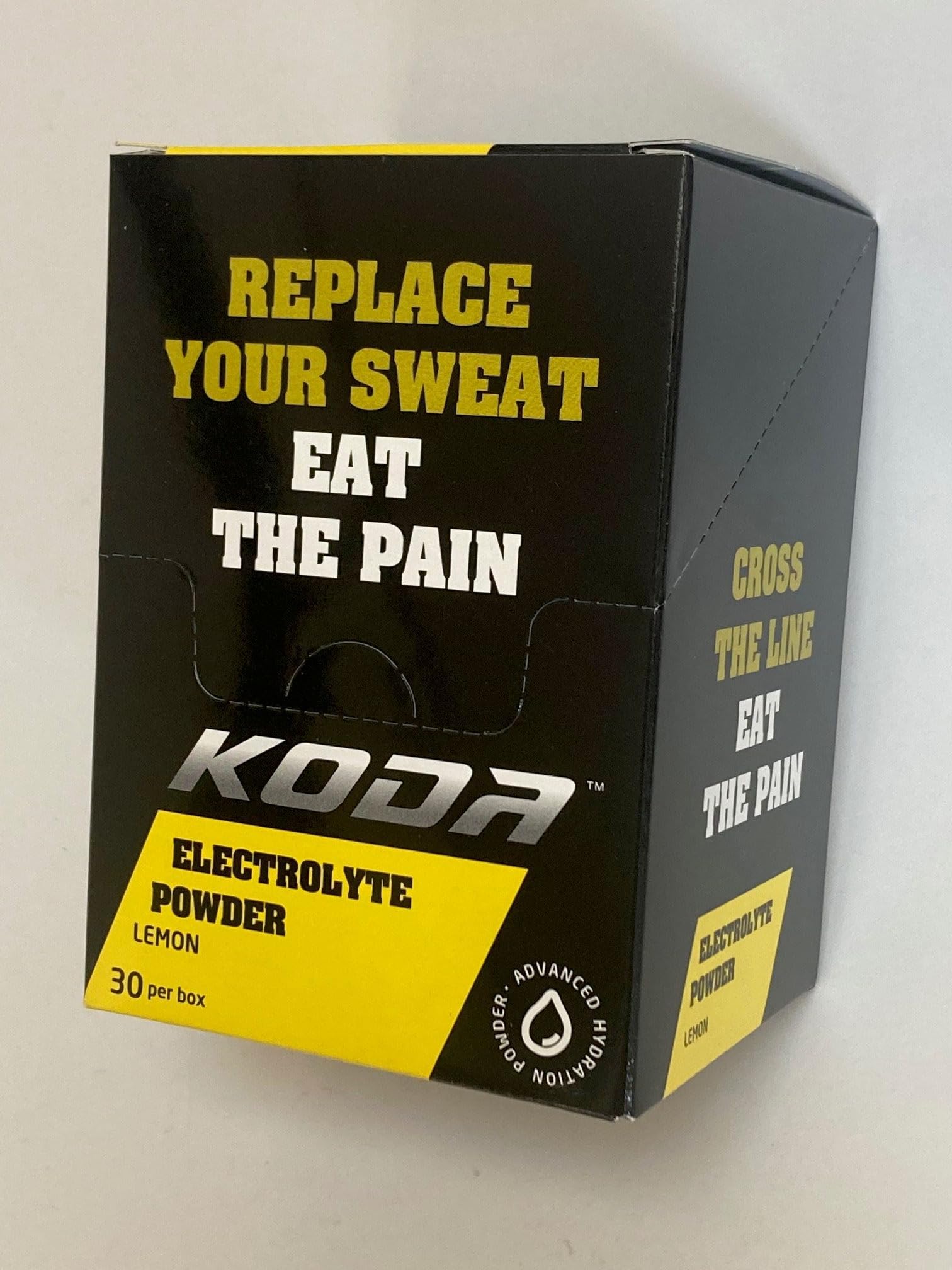 【送料無料】KODA コーダ Electrolyte Powder LEMON/エレクトライトパウダー レモン1本4g 1箱30本入り..