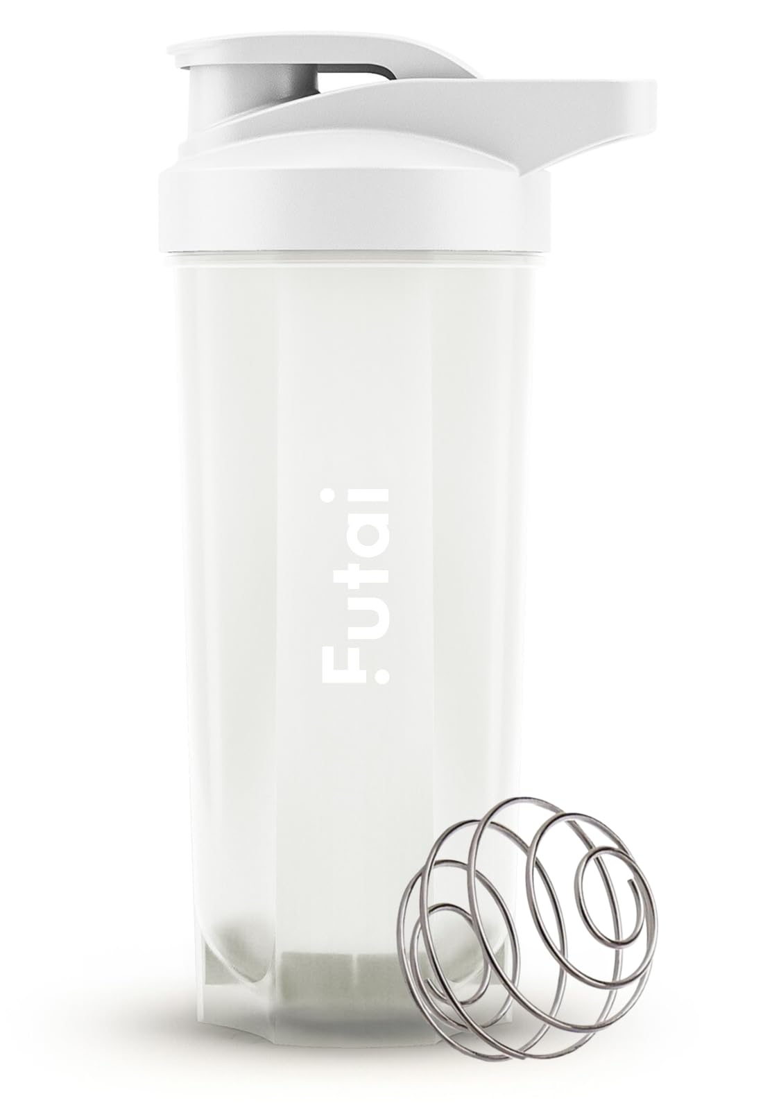 【送料無料】Futai(フタイ) プロテインシェイカー ホワイト 700ml