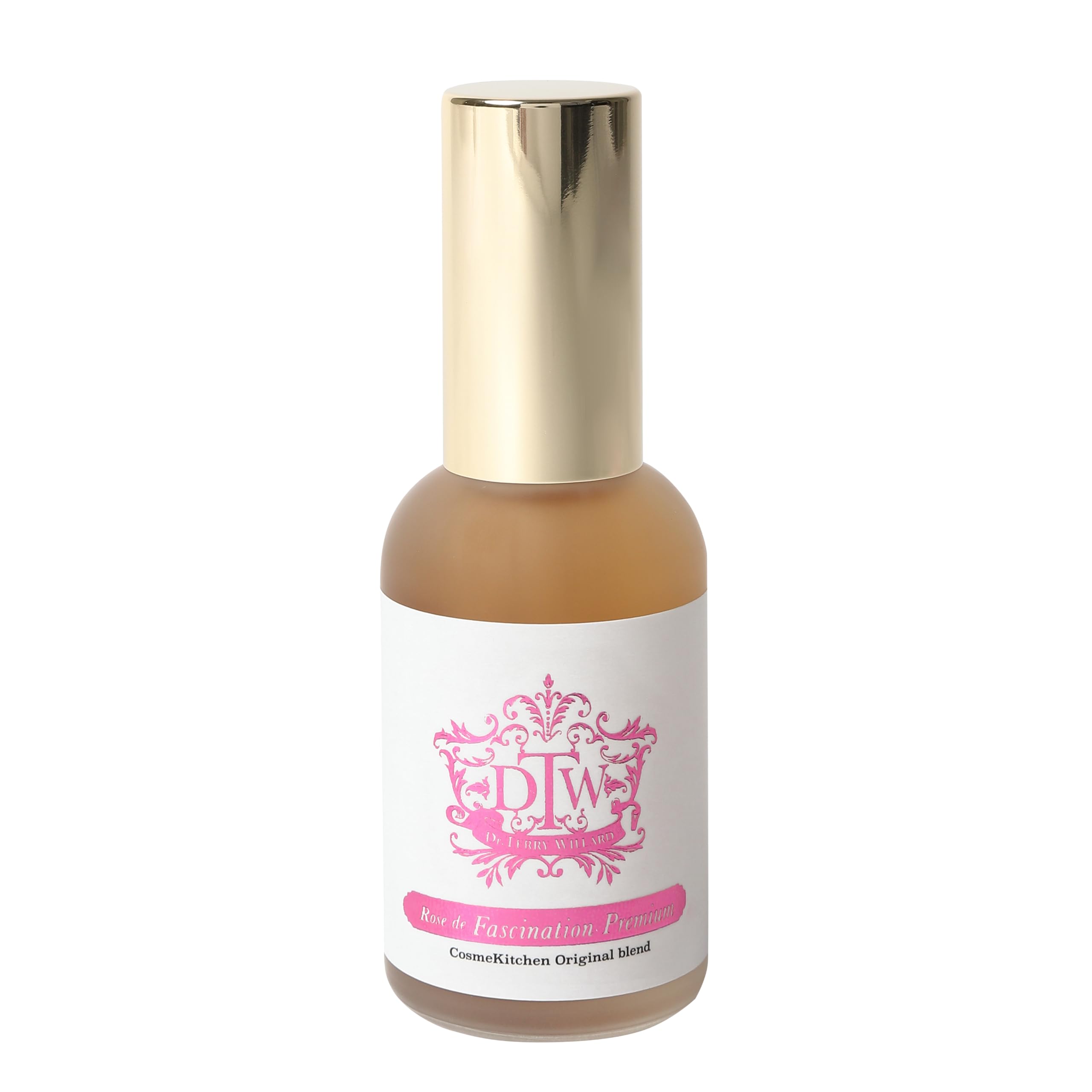 【送料無料】DTWフラワーエッセンス 【ファシネーションプレミアム】 50ml スポイト付き ローズウォーター入り 植物抽出加工品 コスメキッチンコラボ商品