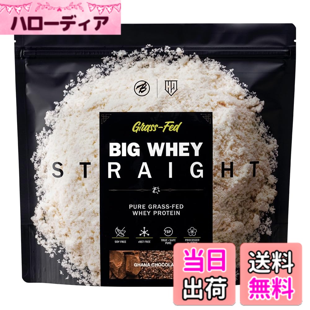 樂天商城 - 【送料無料】バルクスポーツ グラスフェッド プロテイン ビッグホエイストレート 人工甘味料不使用 厳選自然派素材 ホエイプロテイン 1kg ガーナチョコレート風味