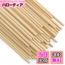 【送料無料】Enkrio 木製スティック 丸 木の棒 長さ30cm 直径5mm 50本セット 木ダボ 円柱 丸棒材 未塗装 木材 バーチ クラフトスティック ホ...