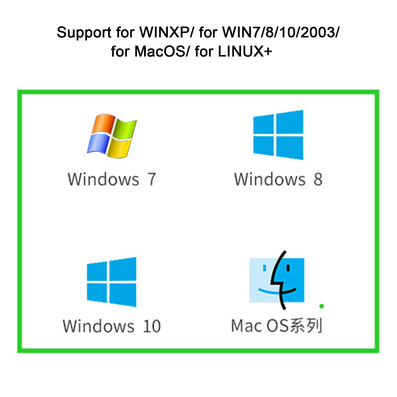 ������̵����PCIE-�ǥ奢��PCI�����ץ����쥸��饤������ĥ�����ɡ�WINXP/for WIN7/8/10/2003 for MacOS/for LINUX +��0.6m��³�����֥��դ�