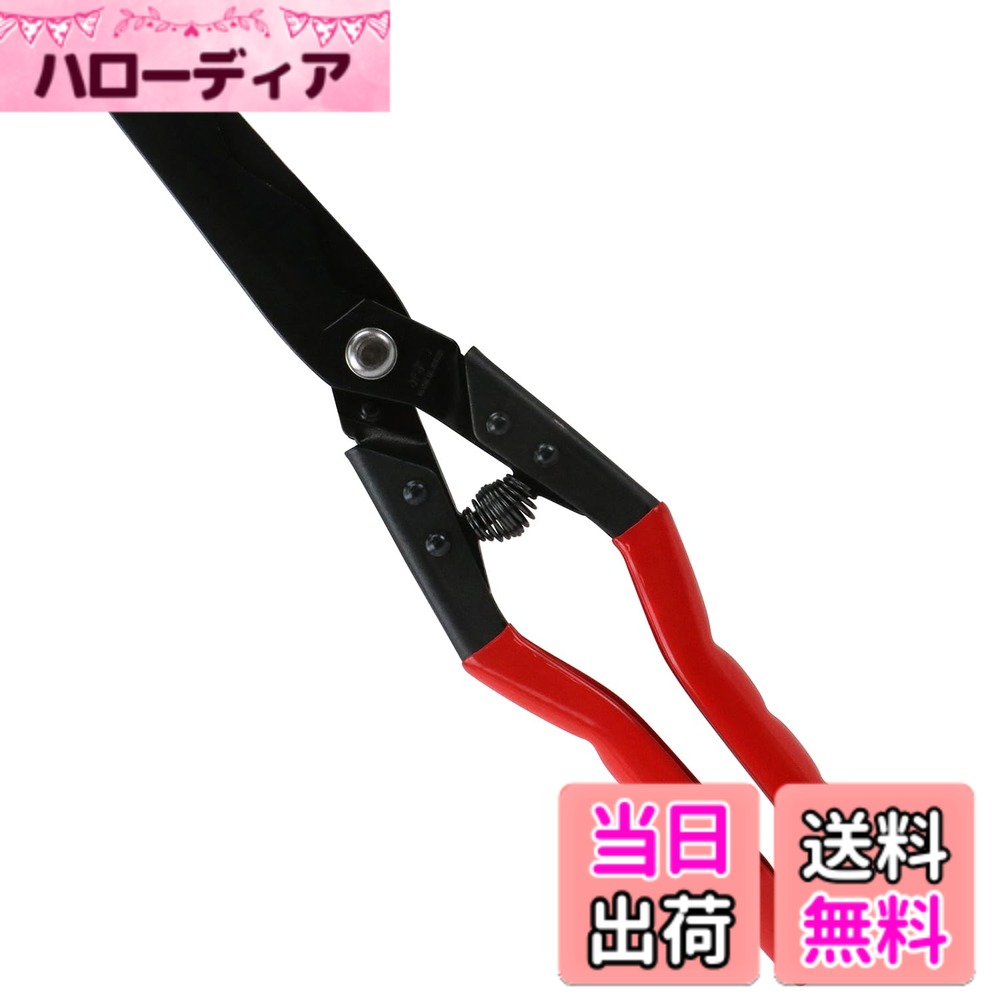 商品情報商品の説明商品紹介 二山ずつ切り進められるので、効率が2倍 【用途】 ポリカーボネート、塩化ビニールなどのプラスチック波板、アタン、トタンなどの金属波板の切断 【特徴】 ・波に対して垂直だけでなく、角度を付けてカットできる ・バネ付きで、ハサミの開閉が楽にできる ・カシメ部はボルトを使いスプリング座金の使用により、ナットの締付け調整を自由に変更できる ・ゆるみ止めナットを使用しているため、長時間使用している間にナットがゆるむことを防止 ・手にやさしくフィットする幅広ソフト樹脂グリップを採用 【注意事項】 ※鉄の能力以上の切断は刃こぼれや手を傷める恐れがありますので、記載用途以外には使用しないで下さい。 ※誤って落としたり、ぶつけたりしますと、変形したり亀裂や破損を生ずる場合がありますので取り扱いには十分注意下さい。 ※刃部にカケや亀裂がある場合は使用しないで下さい。 ※刃部に直接手を触れないで下さい。 ※ハサミでの無理な切断(刃部をこじる、叩く等)は刃こぼれや破損を引き起こすだけでなく危険ですので絶対にしないようにして下さい(特に先端部での強力な切断は絶対にしないで下さい)。 ※使用後は刃部の汚れや水気を拭き取り、ミシン油等を塗布して刃をしっかりと閉じて幼児の手の届かない所に保管して下さい。 ●長い全長のため、力が掛けやすく楽に作業できる ●幅広グリップで手が痛くなりにくい ●2山づつ切れる主な仕様 用途:ポリカーボネート、塩化ビニールなどのプラスチック波板、アタン、トタンなどの金属波板の切断切断目安:(ポリカーボネート波板・塩化ビニール波板・トタン波板)板厚1.0mmまで切断目安:(アタン波板)板厚0.5mmまで刃部焼入硬度:HRC55±1br刃:刃物用炭素鋼、柄:熱間圧延鋼板、柄部加工:アルファゾルコーティング