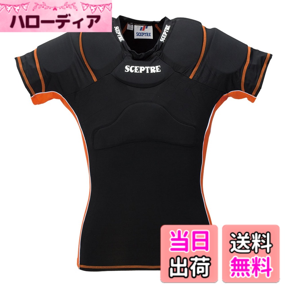 商品情報 商品の説明 IRB(インターナショナルラグビーボード)承認商品です。 主な仕様 素材:本体/ナイロン85%、ポリウレタン15%、脇メッシュ/ポリエステル サイズ:S、M、L、XL Sサイズ:胸囲82-90cm Mサイズ:胸囲88-96cm Lサイズ:胸囲94-102cm XLサイズ:胸囲100-108cm # 【送料無料】SCEPTRE(セプター) ラグビー ショルダーガード L SP3103 ラグビーは、迫力あるスポーツでありながら、体への負担も大きいものです。特に、接触プレーが多いため、怪我を気にされる方も多いでしょう。「自分の体をしっかり守るために、どのようなギアを選ぶべきか」と悩んでいる方、多いのではないでしょうか。この『SCEPTRE(セプター) ラグビー ショルダーガード L SP3103』は、IRB承認商品として安全性が高く、しっかりとしたサポートを提供してくれます。工夫されたデザインと素材の組み合わせにより、動きやすさを犠牲にせずに体を守ることが可能です。ラグビーを思う存分楽しむためには、適切な装備が不可欠です。このショルダーガードを使用することで、安心してプレーに集中できるようになります。ぜひ、この機会にお試しください。 ## 安全性を重視したIRB認定 このショルダーガードは、IRB(インターナショナルラグビーボード)の認証を受けており、安全性が担保されています。ラグビーの過酷な環境において、自分の身を守るためには、高品質な装備が欠かせません。この商品の特徴として、胸部や肩をしっかりとカバーし、万が一の衝撃から体を守る役割を果たします。 特に、ラグビーはプレーヤー同士の接触が避けられないため、ショルダーガードは重要なアイテムです。このガードは、丁寧に設計されており、プレー中も動きやすいのが特徴です。さらに、通気性の良いメッシュ素材が使用されているため、ゲーム中でも快適さを保つことができます。 加えて、ショルダーガード内部のクッション素材は、体の動きにフィットするよう設計されており、これが動きやすさと安全性の両立を実現しています。忙しい練習や試合の途中で「これを着けていてよかった」と感じられることでしょう。 ラグビーを楽しむうえで、安全性を確保することは非常に重要です。この『SCEPTRE(セプター) ラグビー ショルダーガード』は、その安全性を重視しながらも、必要な動きやすさも提供してくれるため、安心してプレーに没頭できるアイテムです。 ## 快適な着心地と優れたデザイン ラグビー専用に設計されたこのショルダーガードは、快適さにも配慮されています。選び抜かれた素材、ナイロン85%、ポリウレタン15%を使用しており、耐久性だけでなく、肌触りも良く、長時間の使用でも不快感を感じることが少ないです。脇メッシュにはポリエステルが使われており、これにより優れた通気性が実現されています。 また、このガードはデザインにもこだわっており、スタイリッシュな印象を与えることができます。ラグビーのプレー中でも、おしゃれさを失うことなく、安心感を感じられるのは大きなポイントです。 さらに、6つの異なるサイズが用意されており、自分の体型にフィットしたサイズを選ぶことができます。体に合ったサイズを選ぶことにより、動きやすさが向上し、より高いパフォーマンスを引き出すことが可能です。特に、Lサイズは胸囲94-102cmにフィットし、多くの方にとって快適な着用感を体感できることでしょう。 トレーニングや試合中に「これさえあれば安心」と感じられるアイテムとして、このショルダーガードは非常に優れています。経年劣化や破損に強く、長期間使用することができるため、トータルコストパフォーマンスも高いと言えるでしょう。 ## ラグビーの必需品である理由 この『SCEPTRE(セプター) ラグビー ショルダーガード L SP3103』を手に入れることは、ラグビー選手としての大きな一歩です。不安定なフィールド状況や、プレーヤー同士の接触が頻繁に発生するラグビーにおいて、身体を守るためには所有する価値が十分にあります。この商品を使用することで、大切な体を保護しながらプレーを楽しむことができるのです。 特に、ラグビーを始めたばかりの方や、体格に自信のない方にとっては、心理的な壁を下げる役割も果たします。装備が整っていると、自分の実力以上のパフォーマンスを発揮しやすくなるでしょう。 ショルダーガードは、単なる防具だけでなく、プレーデザインの一部でもあります。この商品を着用することで、自分のスタイルを表現しつつ、仲間と共にプレーを楽しむ喜びも味わうことができます。 また、スリムなデザインは、身体のラインを美しく見せる効果もあります。運動することがあまりない方にも、自信を持って着用できるアイテムです。リーダーシップを大切にするラグビーにおいて、このショルダーガードは自信を持つための手助けをしてくれることでしょう。 ## 購入前に知っておくべきポイント 購入を考えるとき、まずサイズ選びが重要です。このショルダーガードは、SからXLまでのバリエーションが豊富に揃っているため、自分に合ったサイズを選びましょう。特に、胸囲の寸法を確認し、自分の体型に合ったものを選ぶことが大切です。これにより、快適なフィット感を得られ、パフォーマンスも向上します。 また、使用後は着用感や通気性についても注意が必要です。長時間着用しても快適であるか、痒くなったりせず動きやすいかをチェックしてください。このガードは通気性にも優れているため、試合や練習の激しい動きの中でも快適さを維持できます。 さらに、洗濯やメンテナンスが容易であるかも確認しましょう。耐久性のある素材でできているため、洗っても形が崩れにくいのが特徴です。しかし、特にメッシュ部分は丁寧に扱うことをお勧めします。 最後に、友達やチームメンバーと相談することも大切です。実際にこの製品を使用したことがある人の声を聞くことで、メリットやデメリットを把握でき、より良い選択ができるでしょう。現場でプレイする仲間のフィードバックを参考にすることで、自分にとって最適な選択が可能となります。 ## まとめ - SCEPTREのラグビーショルダーガードはIRB承認の安全商品です。 - 快適な素材で長時間の使用にも適しています。 - 自分のサイズにフィットすればパフォーマンス向上が期待できます。 - デザインもお洒落で自信を持って着用できます。 - メンテナンスが容易で、長持ちするため経済的です。