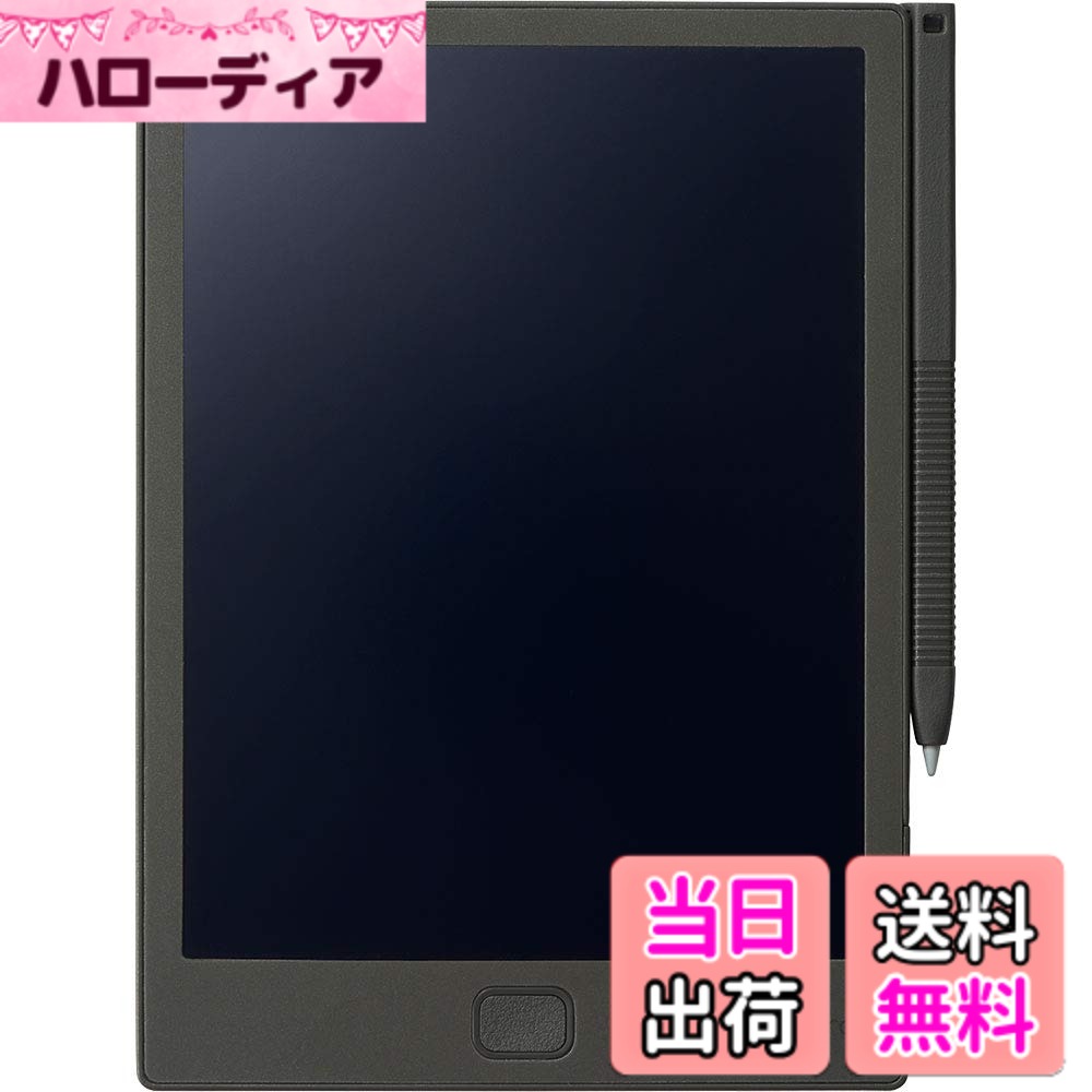 商品情報 商品の説明 BB14クロ 主な仕様 何度も書いて、すぐに消せるa6手帳サイズの電子メモパッド 本体色:キイロ外形寸法:w105xh148xd5.5mm(スタイラス除く) 画面サイズ:約6インチ(93x124mm)消去回数:約3万回(電池交換可能) 質量:約75g電源:リチウムコイン電池(cr2016) セット内容:本体、リチウムコイン電池(cr2016)セット済み、スタイラス、取扱説明書(書付) # 【送料無料】キングジム(Kingjim) 電子メモパッド ブギーボード 6インチ A6手帳サイズ 電池交換可 BB-14 黒 日常のメモ取りやアイデアの記録で困ったことはありませんか？従来の紙に書くスタイルでは、すぐにメモが埋もれてしまったり、記録が増えすぎると管理が難しくなりますよね。そこで、キングジムの電子メモパッド「ブギーボード」が登場しました。この製品は、簡単に書いて消せる手軽さを持ちながら、使いやすさも兼ね備えています。あなたの悩みを解決し、もっと効率的に日々を過ごせるようサポートします。 このブギーボードの最大の魅力は、手帳サイズのコンパクトさと、電池交換が可能で繰り返し使用できる点です。たくさんメモを取りたい、アイデアをメモしたい方には特に便利です。 電子メモパッドを手に入れることで、紙の無駄を減らしつつ、スムーズなメモ取りが実現します。さあ、あなたもこの便利な商品を使って、快適な生活を手に入れませんか？詳しい商品の情報を以下でご覧ください。 ## 便利さを追求したデザインと機能性 キングジムの電子メモパッド「ブギーボード」は、サイズ感とデザインが特徴です。A6サイズでとても軽く、持ち運びが簡単です。ビジネスの現場でも学校でも、幅広いシーンで活躍します。この製品は、わずか75gの軽量設計。男性でも女性でも、手軽に持ち運べるでしょう。 また、6インチの大きな画面は、十分な見やすさを提供します。視認性が高いため、書いた内容をすぐに確認できる点が優れています。さらに、この商品は約3万回も消去が可能なので、無限に繰り返し使えます。ノートのように使えるため、手軽にアイデアを記録して消去できます。 加えて、電池はリチウムコイン電池（CR2016）を使用しており、交換も容易です。よくある使用期限を気にせず、長く愛用できるのも大きな魅力です。スタイラスも付属しており、すぐに使い始められるのも嬉しいポイントです。 外形寸法は105mm×148mm×5.5mmと非常にコンパクトなため、カバンやポケットにもすっぽり収まります。メモを取るときも、周囲に気を使うことなく素早く手軽に取り出して使えます。そのため、仕事の打ち合わせや授業中のメモ取りがスムーズに行えることでしょう。 ## 環境に優しいメモ取りの選択肢 最近、環境意識が高まる中で、紙を使わずにメモを取る手段が求められています。この電子メモパッドはその点でも非常におすすめです。紙を使わないことで、森林を守り、CO2を減らす手助けができます。数年間使うことで、従来のノートにかかるコストを大幅に削減可能です。 また、書いた内容は手軽に消すことができるため、無駄になったメモを気にする必要もありません。自宅でのアイデア出しや、学校での簡易なメモに最適です。頭に浮かんだ瞬間のアイデアを、手軽にキャッチすることができるため、その瞬間を逃さずに済むのです。 電子メモパッドを使うことで、「メモを取ること＝無駄」ではなく、創造的で効率的な思考ができるようになります。また、周囲の印象も変わり、環境に配慮した選択をすることで、賢いビジネスマンや学生としてのイメージアップにも繋がります。 この製品を使うことで、エコなライフスタイルを実現しながら、日常業務や学習をより快適に進めることが可能です。あなたも「ブギーボード」で、環境に優しい選択をしてみませんか？ ## 購入時の注意点と取り扱いのコツ キングジムの「ブギーボード」を購入する際には、いくつかの注意点があります。まず、電池の交換が可能であることを確認し、交換用の電池を取り扱っているかを確認しておくことが重要です。長期的に使うためには、電池の存在が必要ですので、事前に必要な電池の購入も考えましょう。 また、画面は破損しやすい部分でもありますので、衝撃から守るために丁寧な取り扱いが求められます。持ち運ぶ際には、特に注意が必要です。さらに、極端な温度や湿度の環境では使用を避け、劣化を防ぐための配慮が必要です。 取り扱いについては、スタイラスを使用することでフィンガープリントや汚れを防ぐことができます。加えて、定期的に画面を清掃することで、視認性を保つことができます。また、忘れがちですが、メモを取った内容は定期的にバックアップを取ることも重要です。 この電子メモパッドは非常に使いやすいですが、大切な情報を記録する際にはうまく活用するための心構えも必要です。正しい使い方を実践することで、より快適なメモ取りを実現できます。 ## まとめ - キングジムのブギーボードは、手軽にメモが取れる電子メモパッドです。 - A6サイズで持ち運びやすく、6インチの大画面が見やすさを提供します。 - 約3万回消去可能で、紙を使わずエコにメモを取れるのが魅力です。 - 電池交換が可能で、長く愛用できる点も嬉しいポイントです。 - 取り扱い時には丁寧さと注意が必要ですが、その分便利さが向上します。 - ブギーボードを使って、創造的なアイデアを簡単に記録し、効率的なメモ取りを実現しましょう。