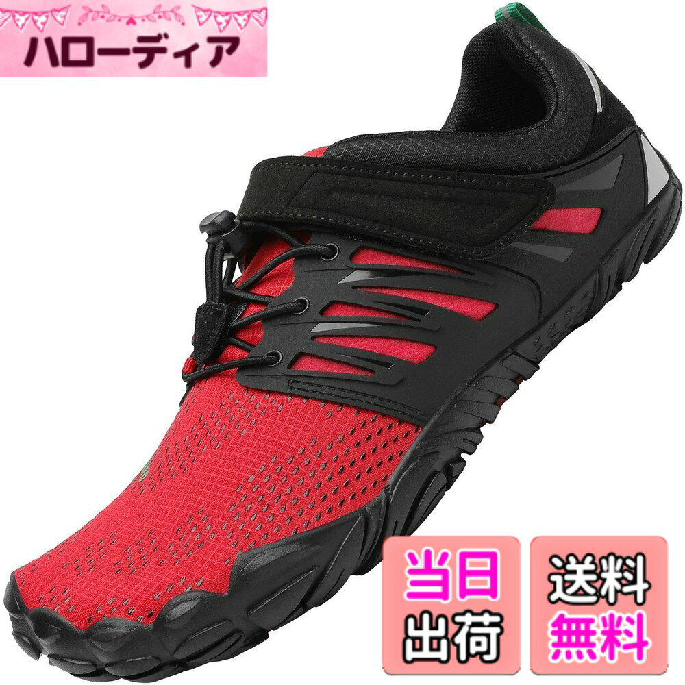 【送料無料】[SAGUARO] ベアフット フィットネスシューズ ジム トレーニング シューズ メンズ レディース 30.0 cm,レッド hellodear-11437642 ハローディア楽天市場店 パッケージ画像